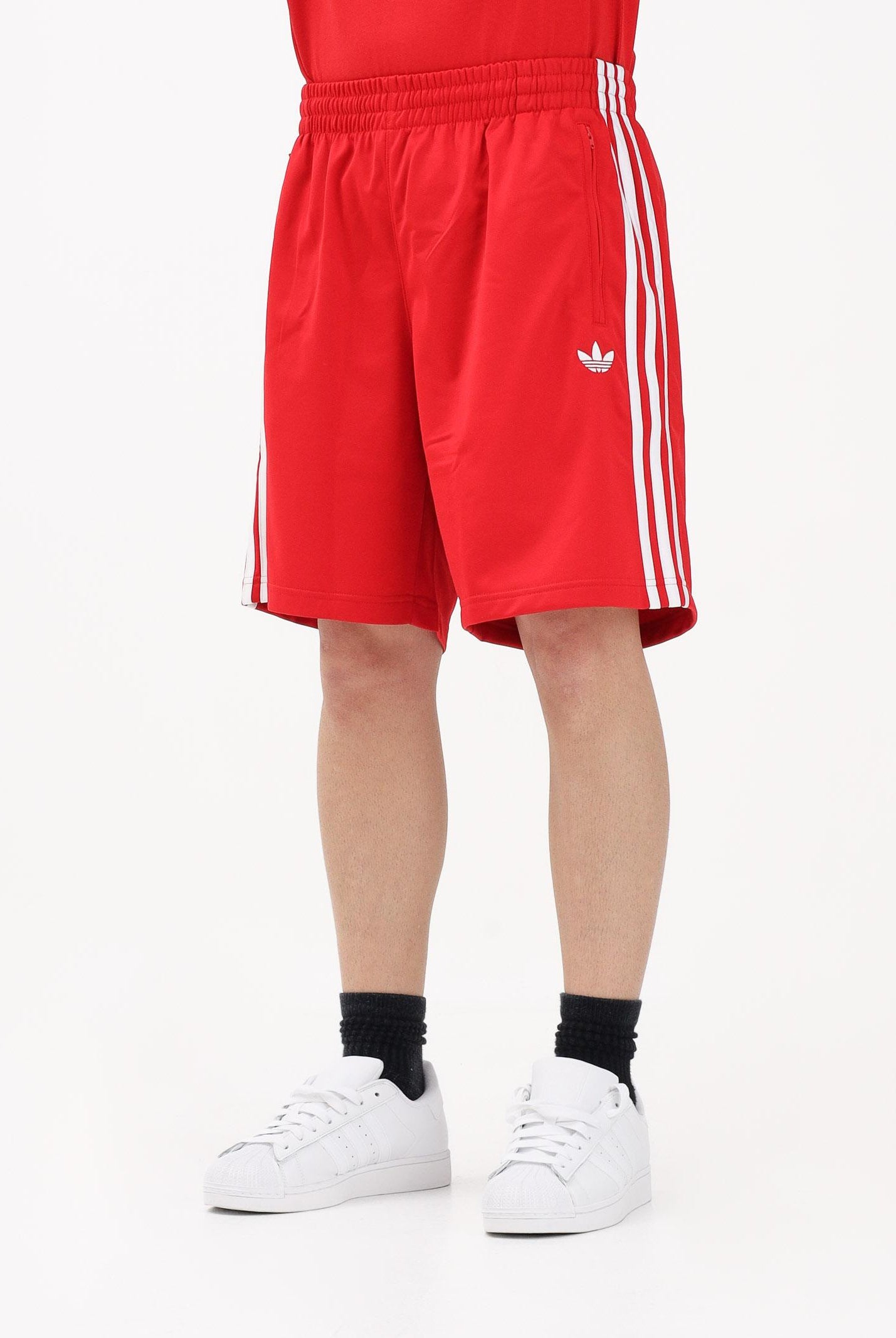 ADIDAS ORIGINALS Shorts sportivo Firebird rosso da uomo KE1377 . ADIDAS ORIGINALS