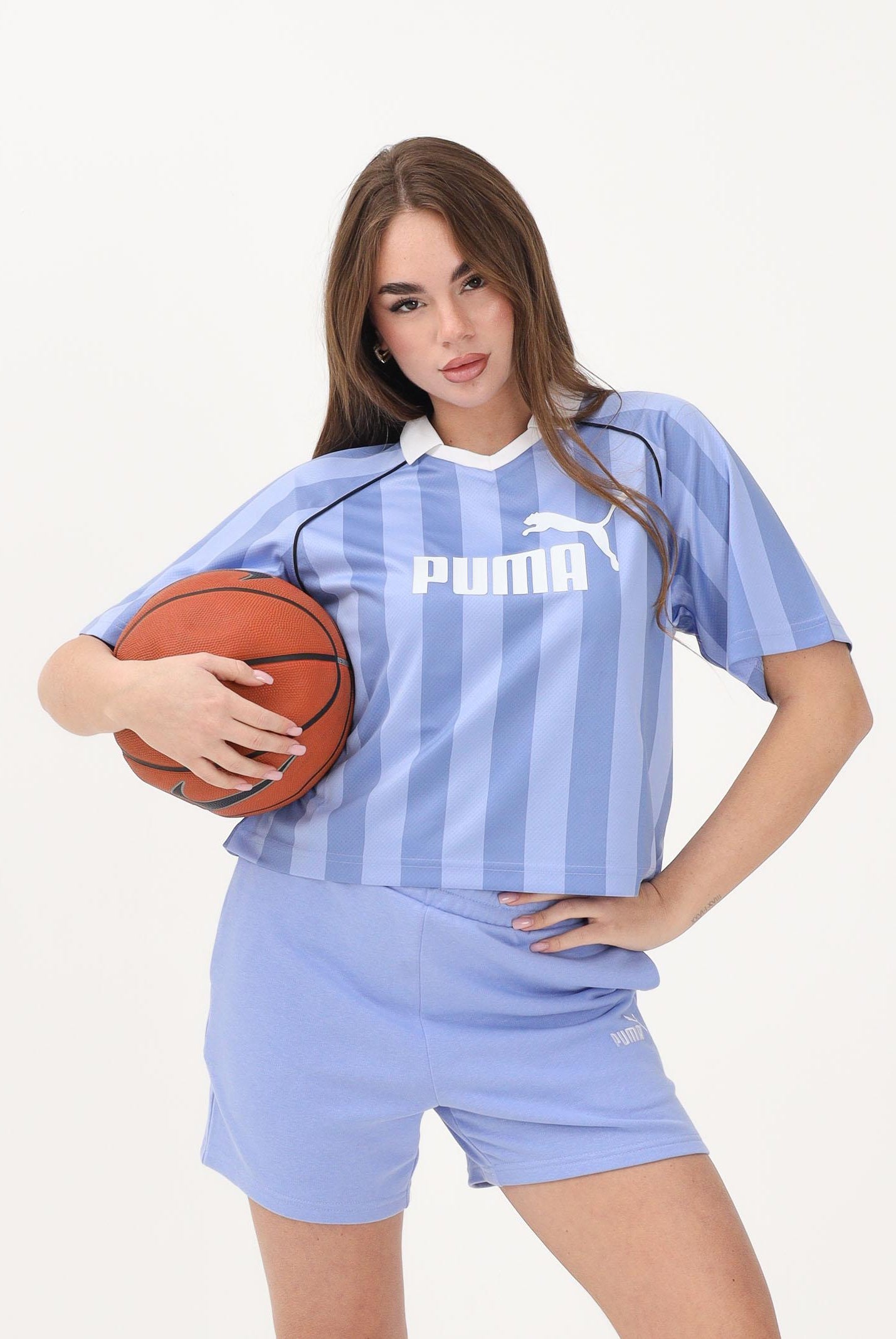 PUMA T-shirt a manica corta ESS Jersey polvere da donna 691702 60 PUMA