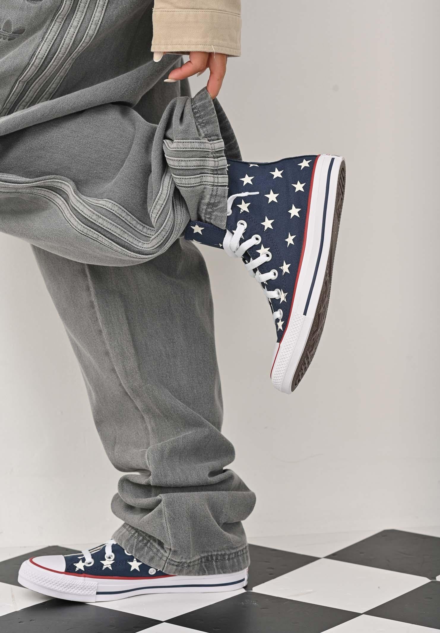 CONVERSE Sneakers Chuck Taylor All Star Archive Stars blu per uomo e donna A15503C . CONVERSE