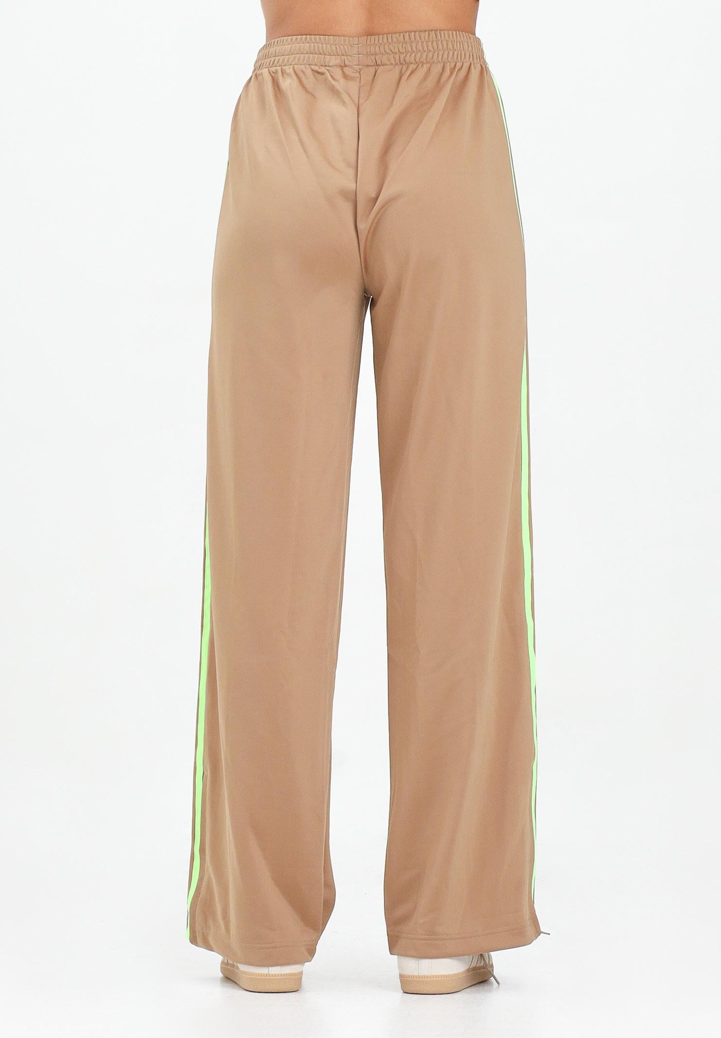 ADIDAS ORIGINALS Pantalone sportivo Adicolor Classic Firebird Loose beige da donna JW1230 . ADIDAS ORIGINALS