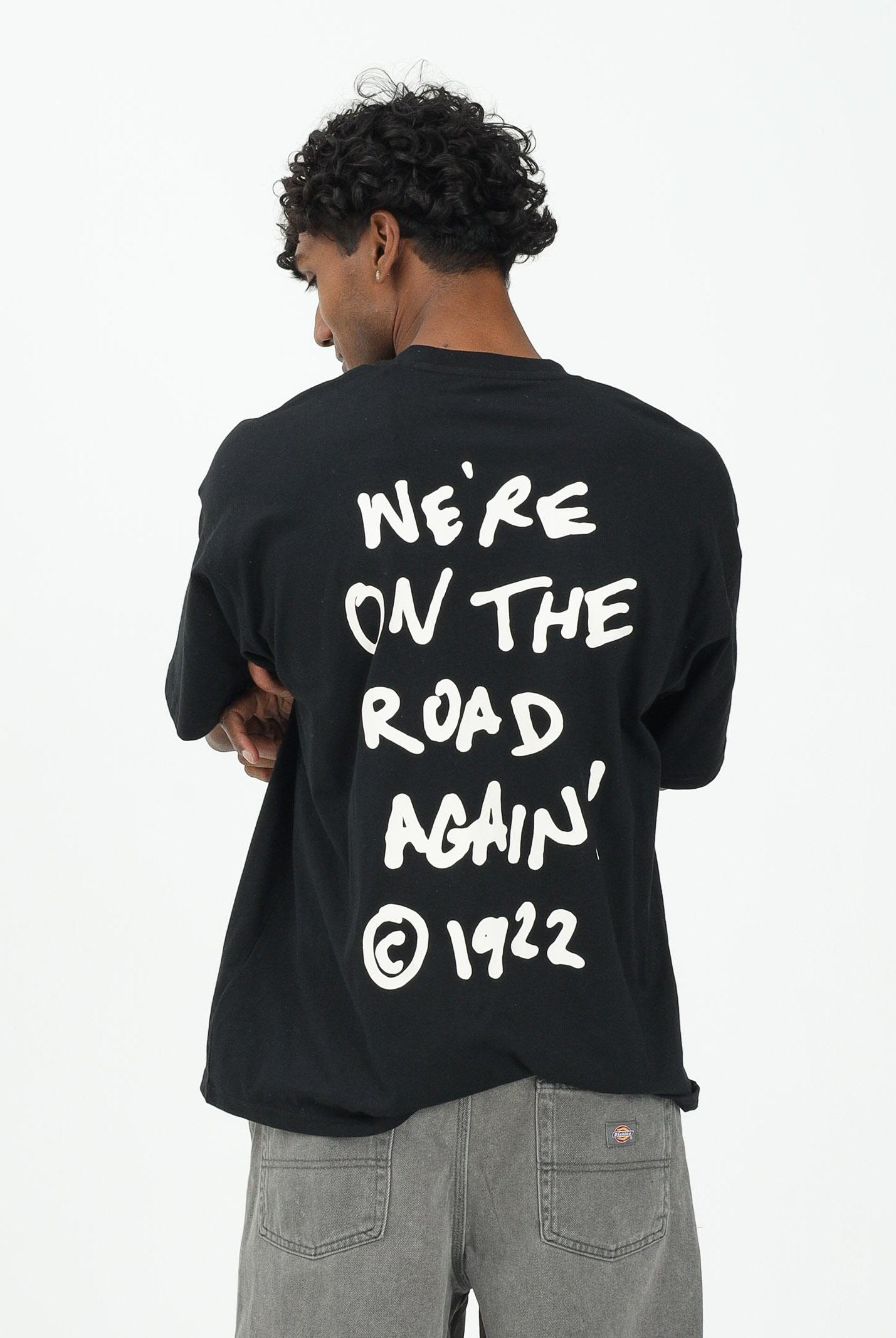 DICKIES T-shirt a manica corta Sneedville nera da uomo DK0A87QOBLK1 DIckies