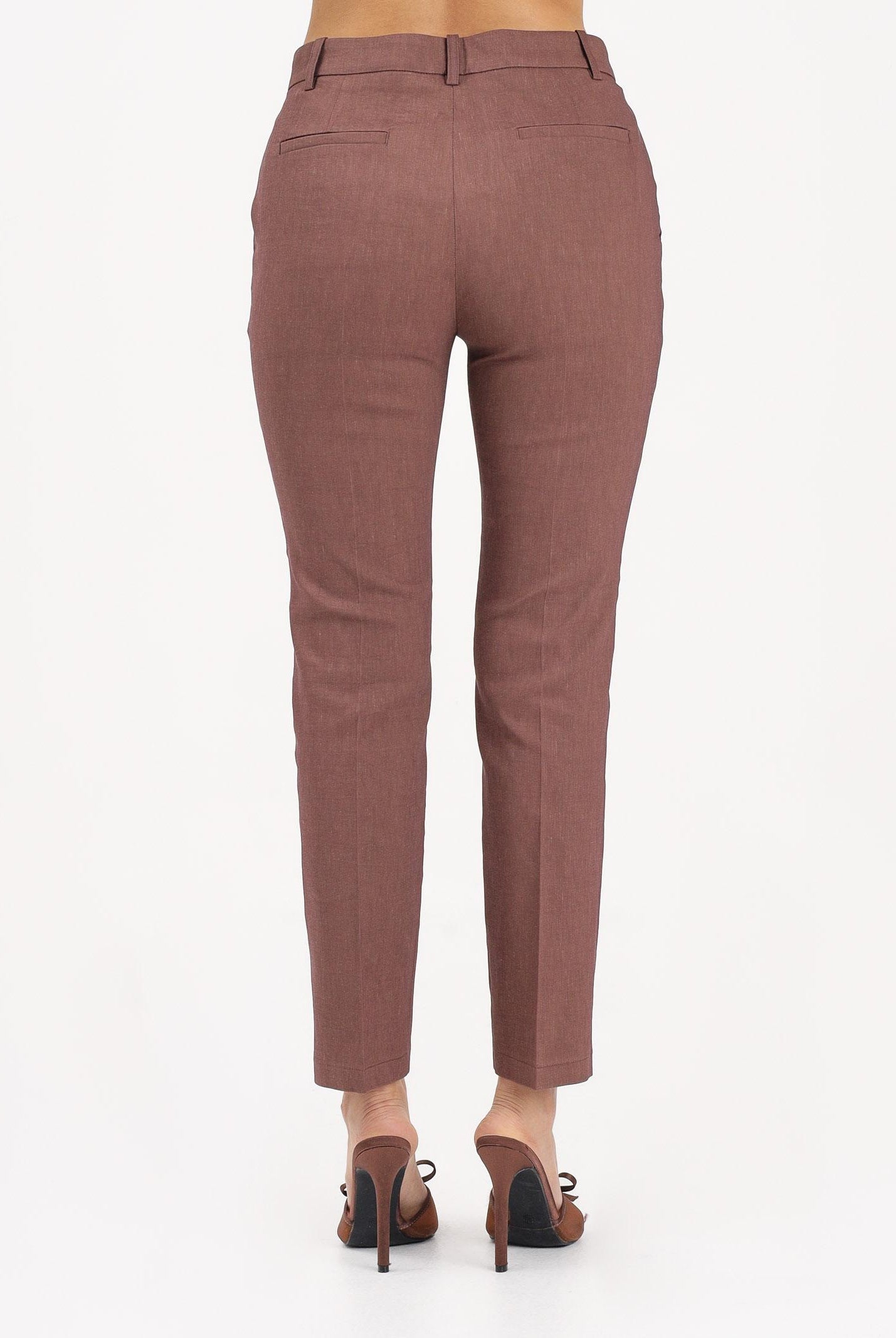 PINKO Pantalone elegante marrone da donna 100155A34I L78 PINKO