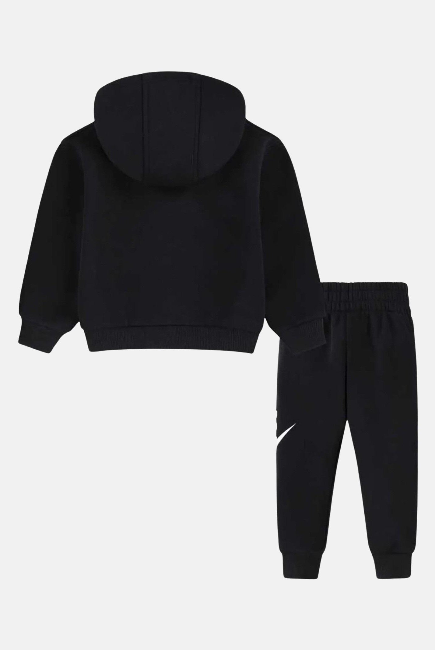 NIKE Tuta nera per bambino e bambina con stampa logo 86L135 023 NIKE
