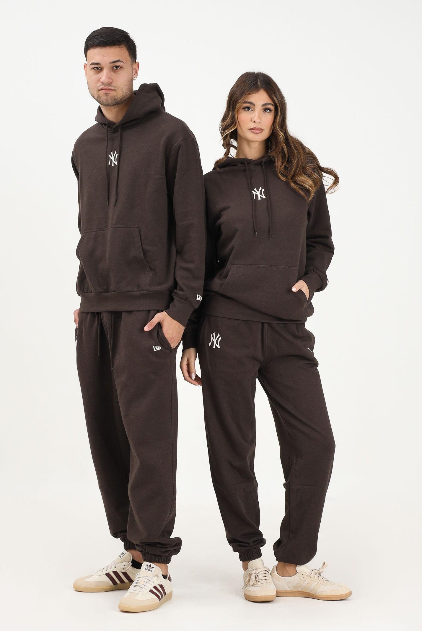 NEW ERA Pantalone sportivo New York Yankees MLB marrone per uomo e donna 60758700 NEW ERA