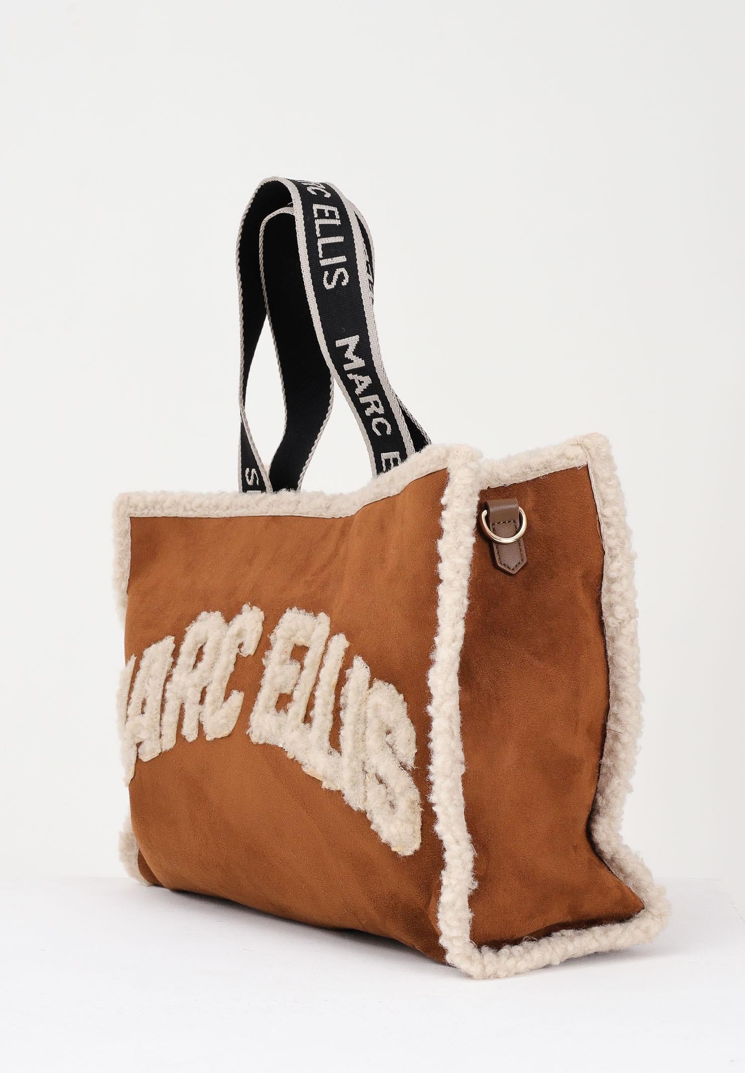 MARC ELLIS Shopper a mano Buby Ewe L25 cuoio da donna BUBY-EWE-L25 CU MARC ELLIS