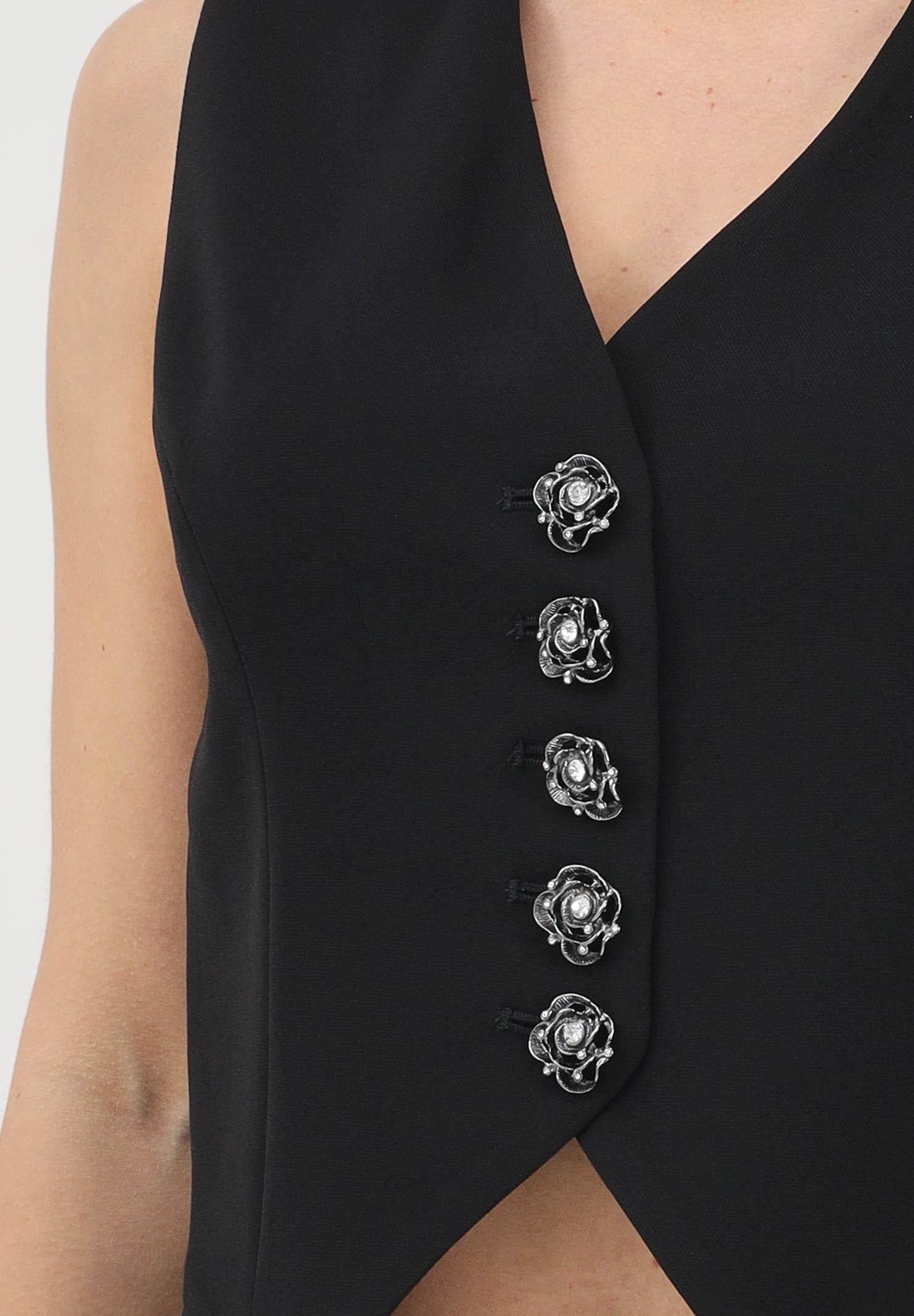 PINKO Gilet GIUGGIOLO nero da donna 106593A2Q2 Z99 PINKO