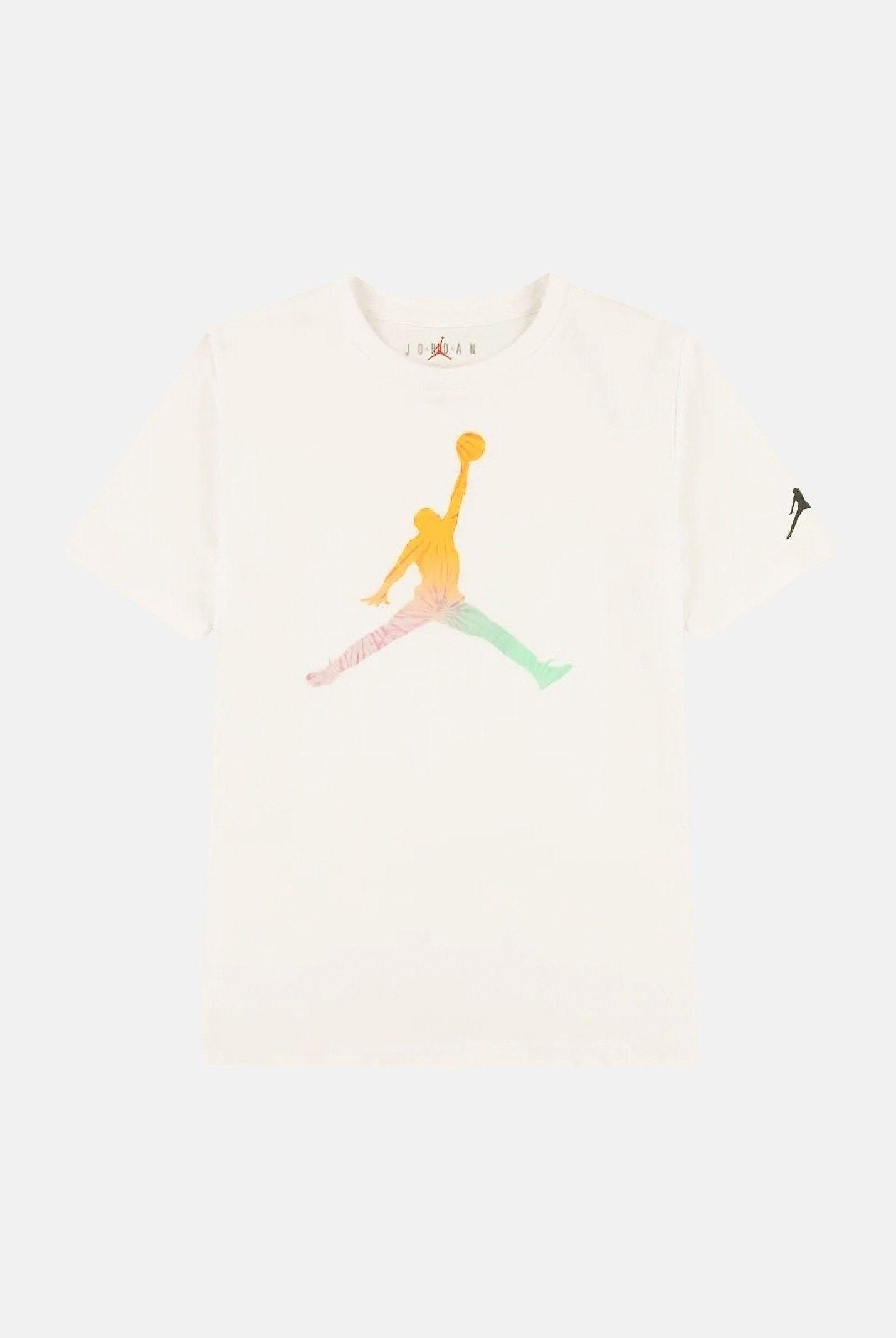 JORDAN T-shirt a manica corta Jumpman panna per bambino e bambina 95F822 W5T JORDAN