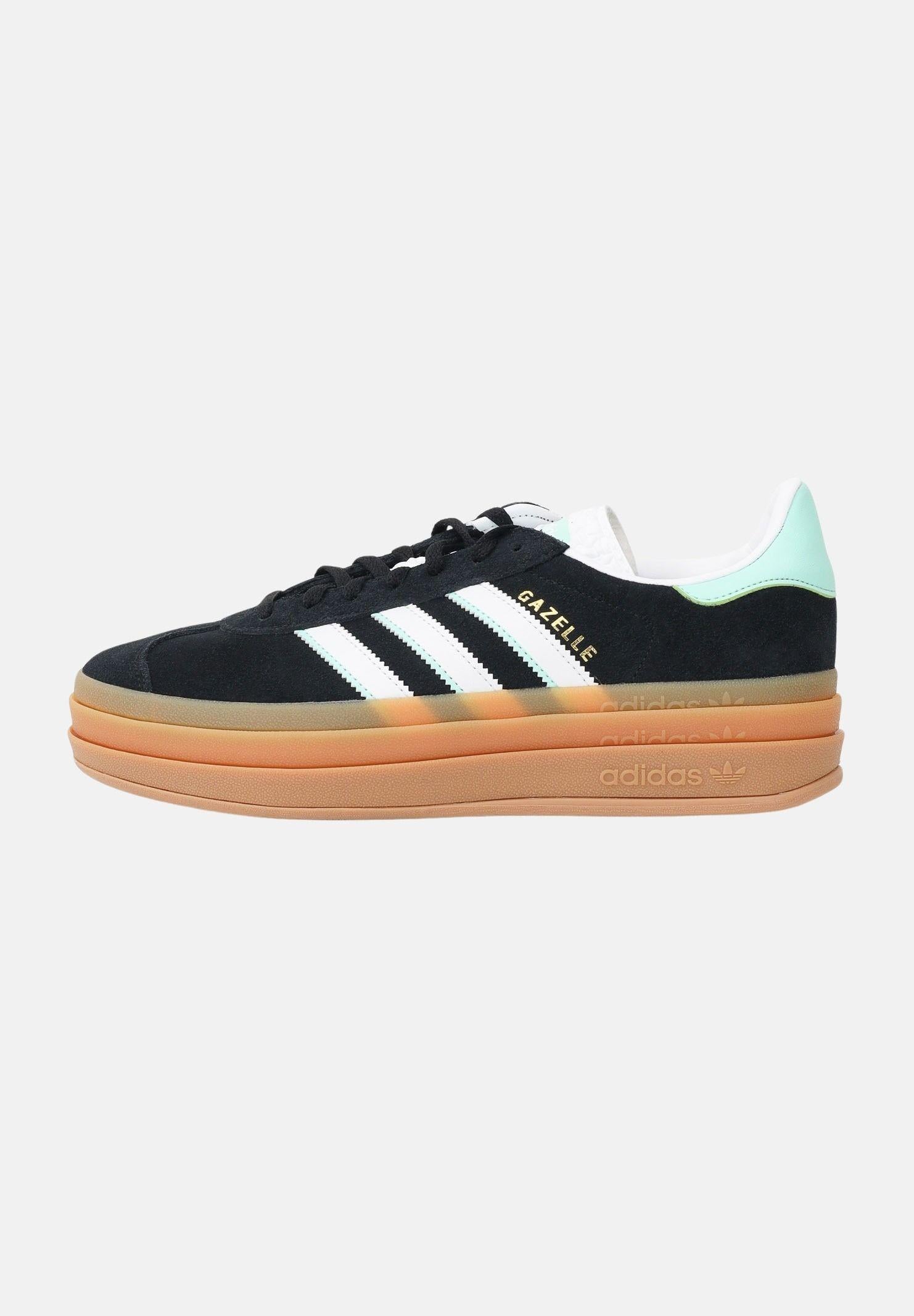 ADIDAS ORIGINALS Sneakers GAZELLE BOLD nere da donna IH6456 . ADIDAS ORIGINALS