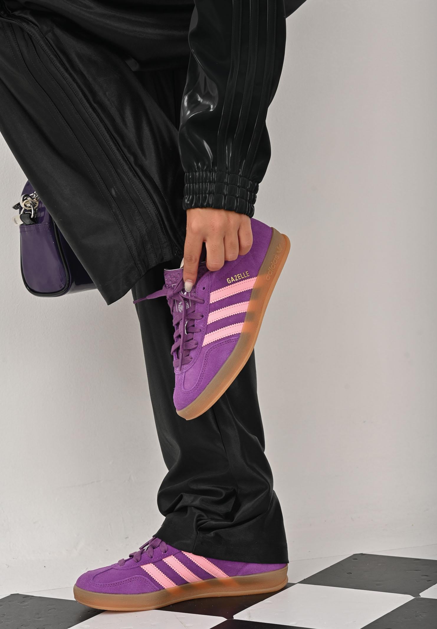 ADIDAS ORIGINALS Sneakers Gazelle Indoor viola e rosa da donna JP8766 . ADIDAS ORIGINALS