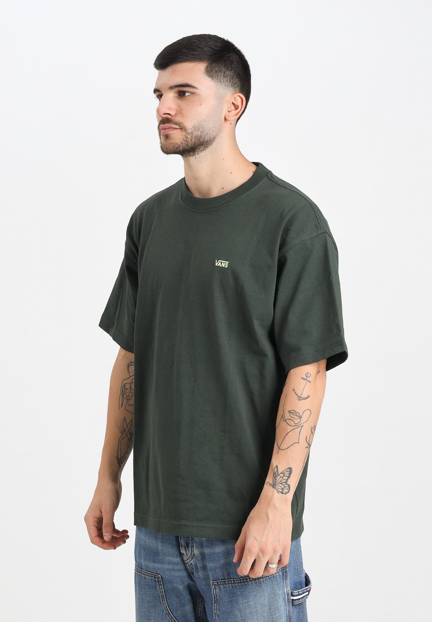 VANS T-shirt a manica corta Left Chest II verde da uomo VN000P1PEMU1 VANS
