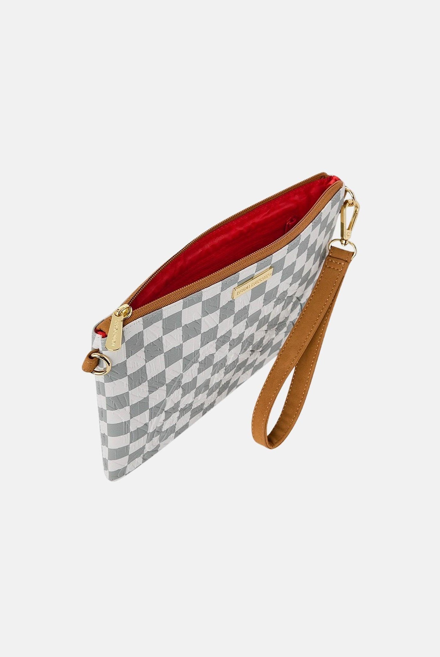 SPRAYGROUND Pochette 3AM CREAM bianca e grigia per uomo e donna 910B8984NSZ . SPRAYGROUND