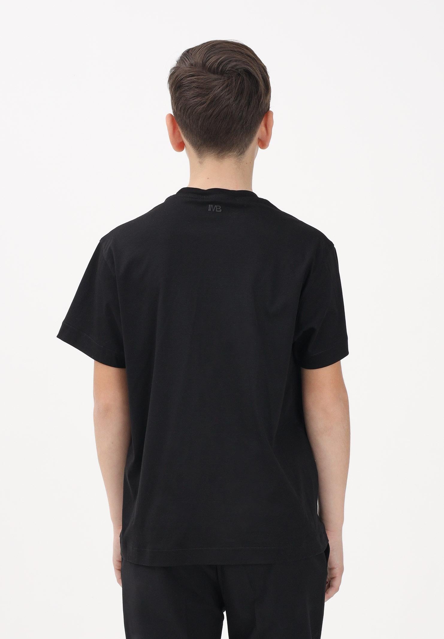 I'M BRIAN T-shirt a manica corta nera da bambino TS3742J 009 I'M BRIAN