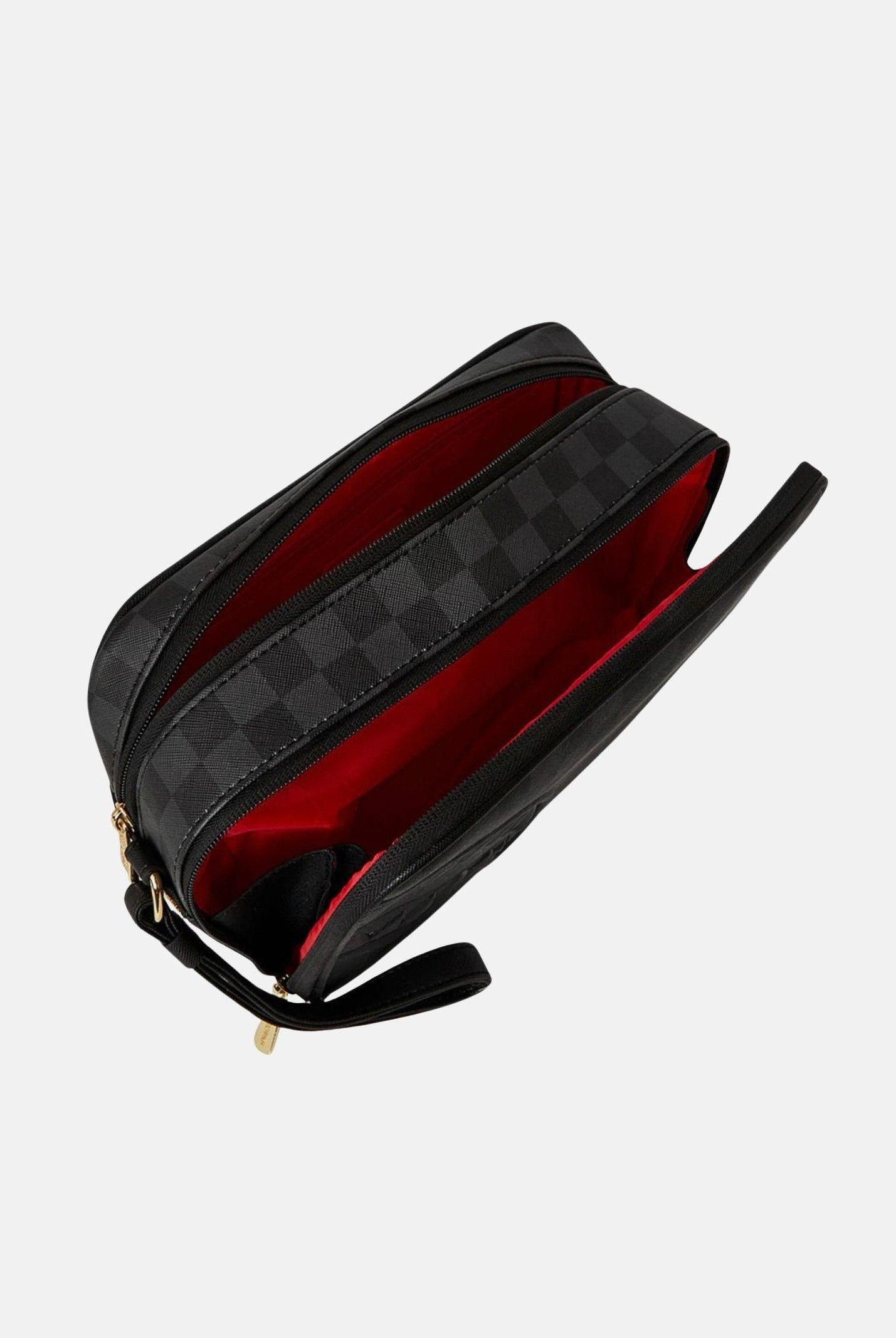 SPRAYGROUND Pochette SPRITZ BLACK TOILETRY BAG nera per uomo e donna 910B8280NSZ . SPRAYGROUND