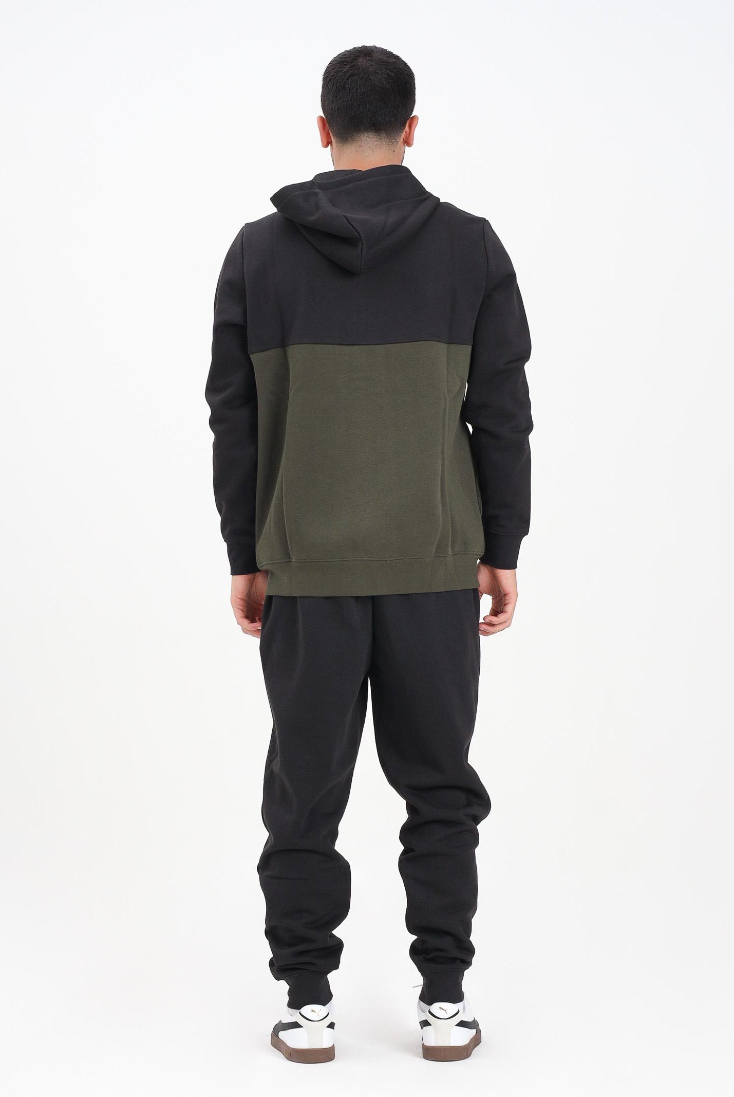 PUMA Tuta verde e nera da uomo con logo 692158 70 PUMA