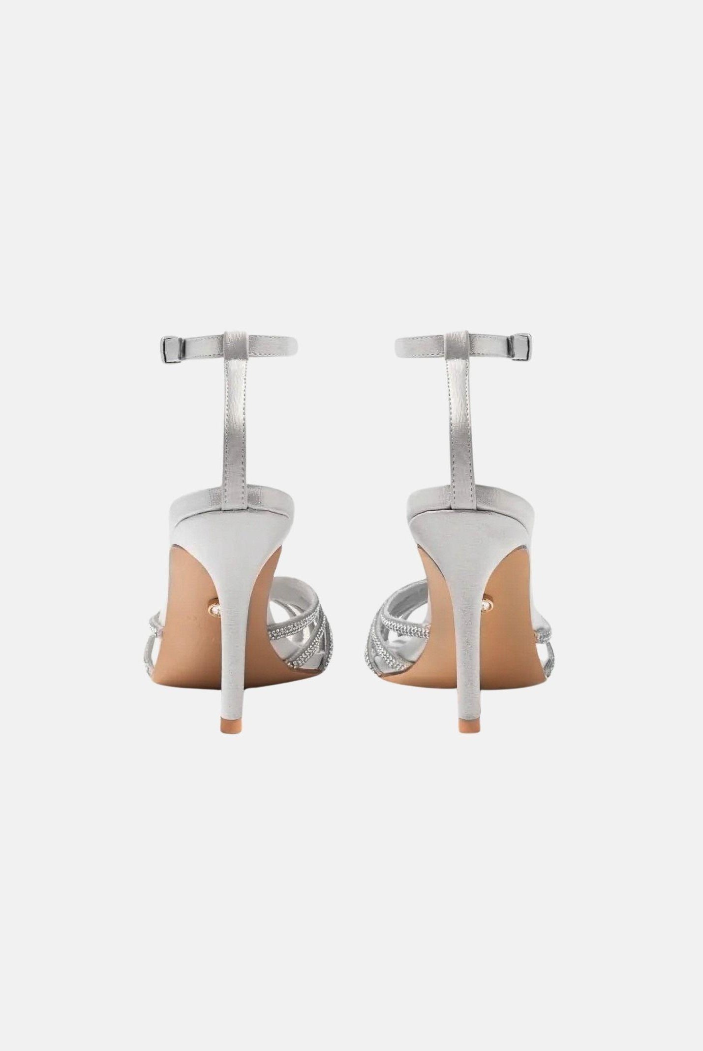 TWENTY FOURHAITCH Sandali con tacco LOS ANGELES argento da donna SH390AR62P AR TWENTY FOURHAITCH