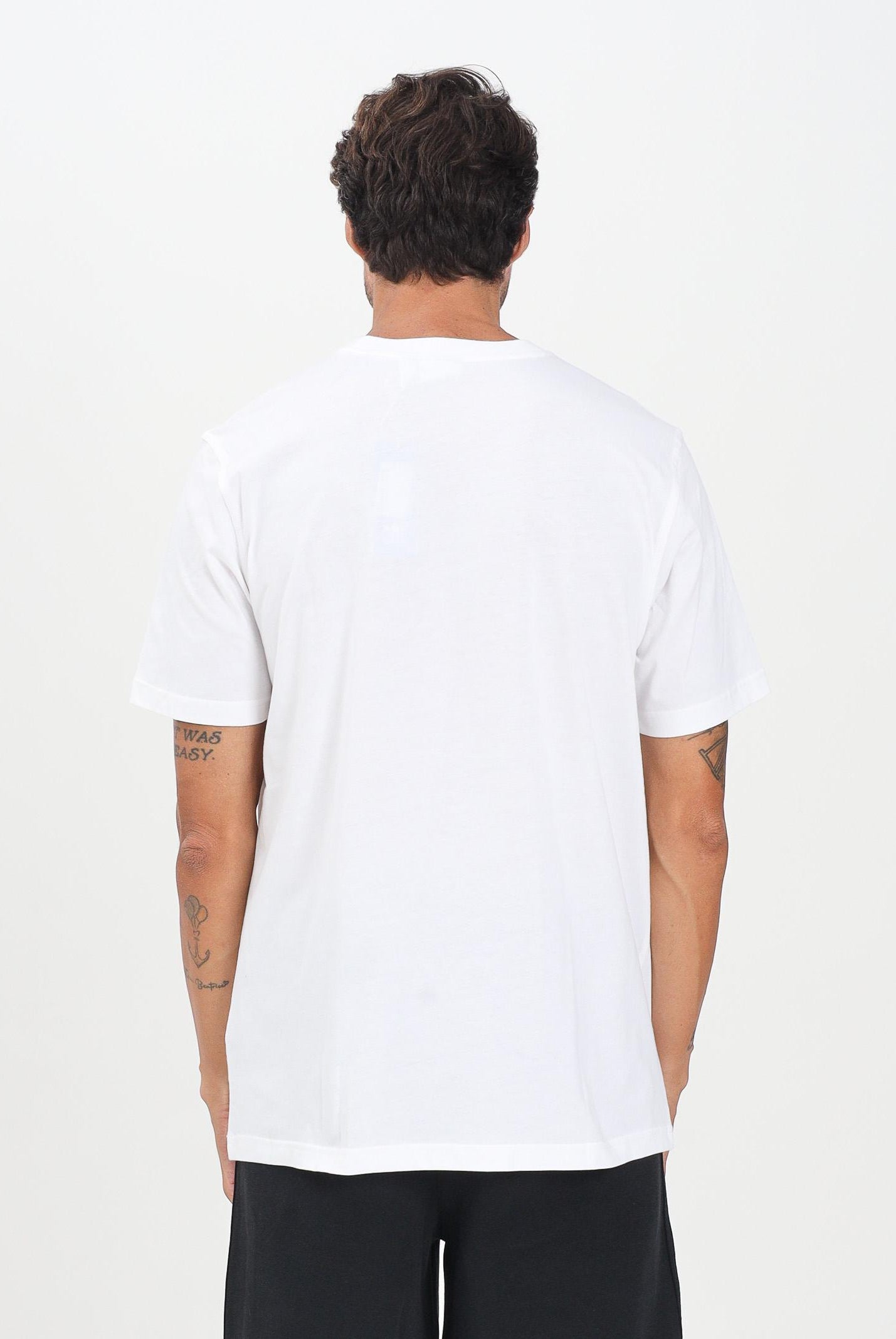 ADIDAS ORIGINALS T-shirt a manica corta Trefoil Essentials bianca da uomo JI8544 . ADIDAS ORIGINALS