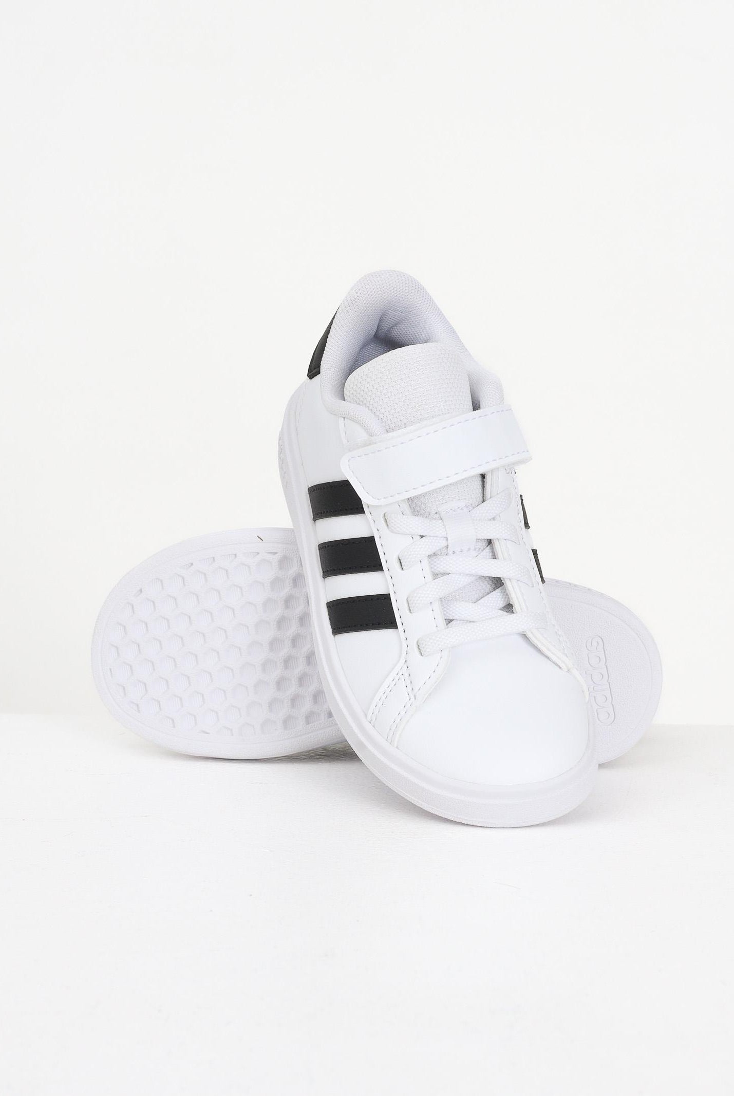 ADIDAS PERFORMANCE Sneakers Grand Court 2.0 bianche per bambino e bambina IH5529 . ADIDAS PERFORMANCE