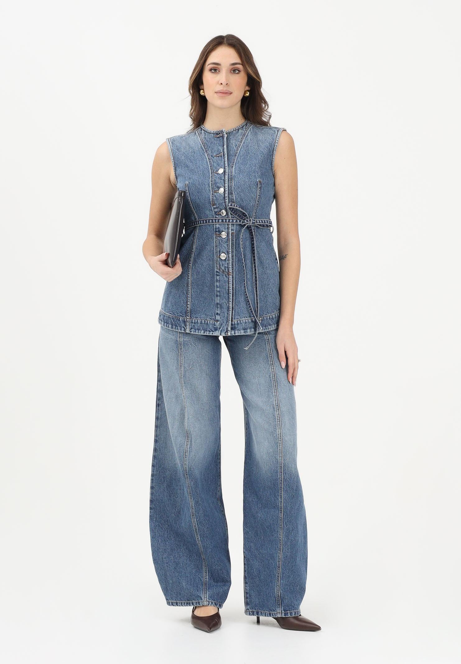 SPORTMAX Jeans SPDORA in denim medio da donna 2612181035600 005 SPORTMAX