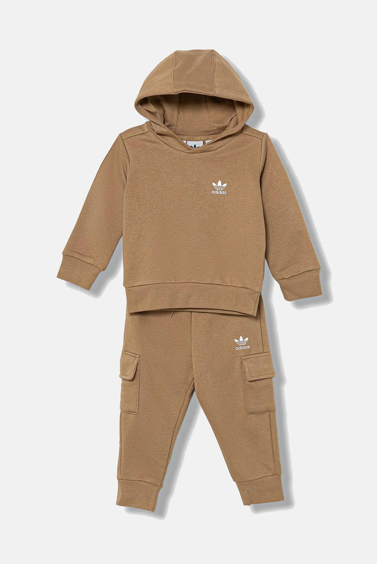 ADIDAS ORIGINALS Tuta Cargo beige da neonato JY4868  ADIDAS ORIGINALS