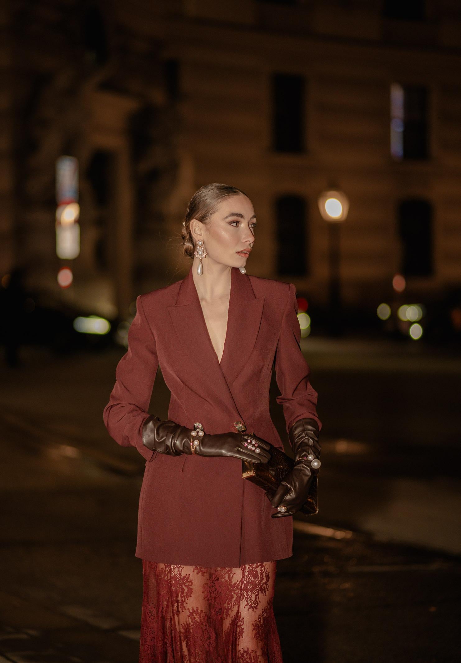 SANTAS Giacca NUIT bordeaux da donna PV2621 BO SANTAS