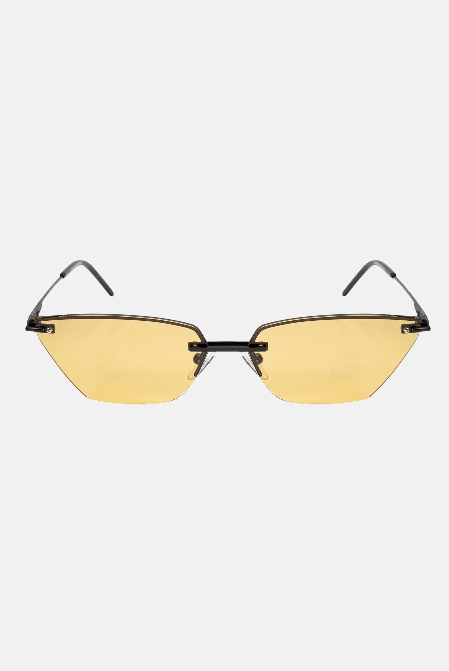 CRISTIAN LEROY Occhiali da sole gialli per uomo e donna dal design minimalista e futuristico 15036 02 CRISTIAN LEROY