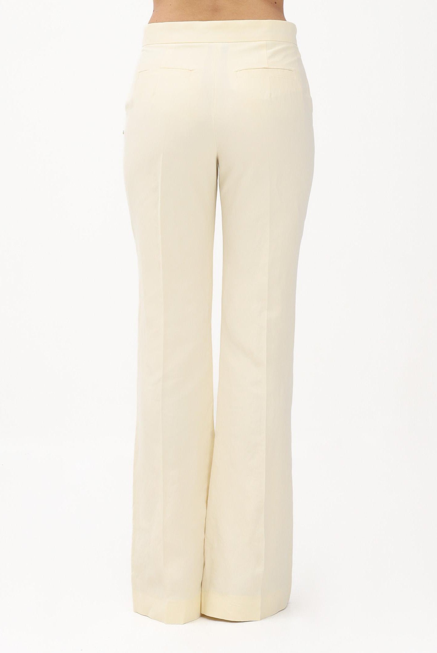 SPORTMAX Pantalone elegante SPSPIACERE giallino da donna 2612131093600 001 SPORTMAX