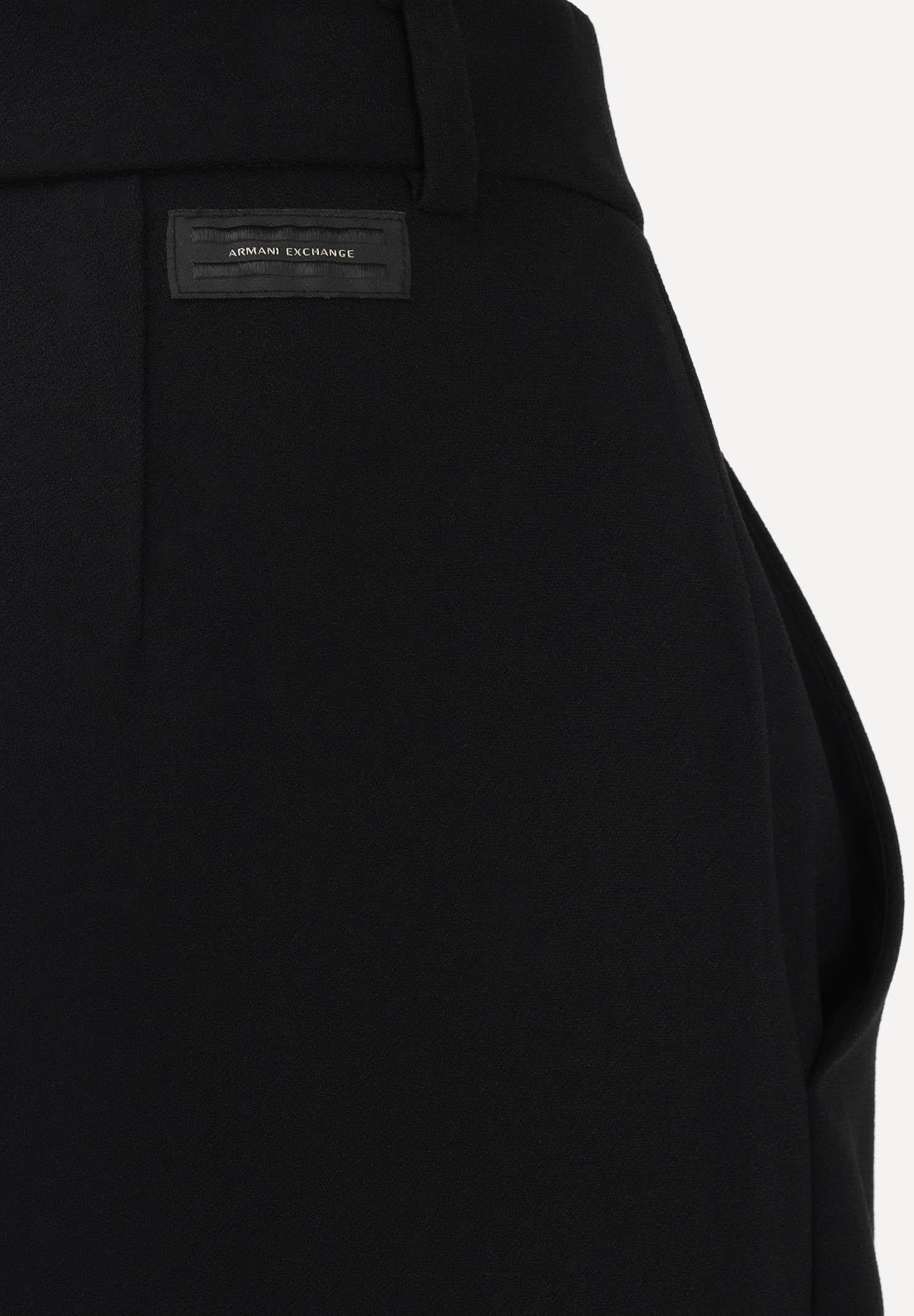 ARMANI EXCHANGE Pantalone elegante nero da donna XW001949AF21555 UC001 ARMANI EXCHANGE