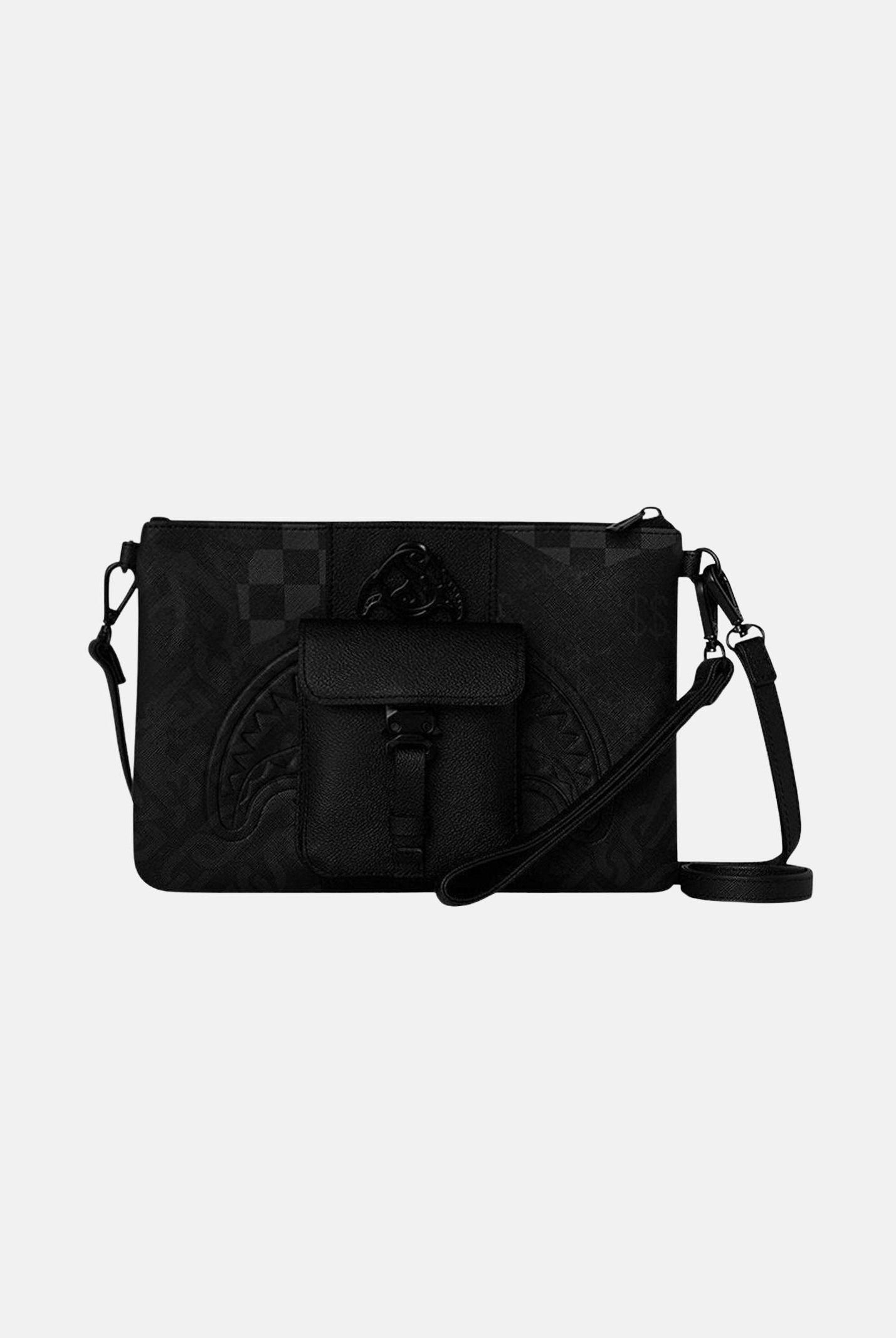 SPRAYGROUND Pochette 3AM MIX UP V2 nera per uomo e donna 910B9053NSZ . SPRAYGROUND