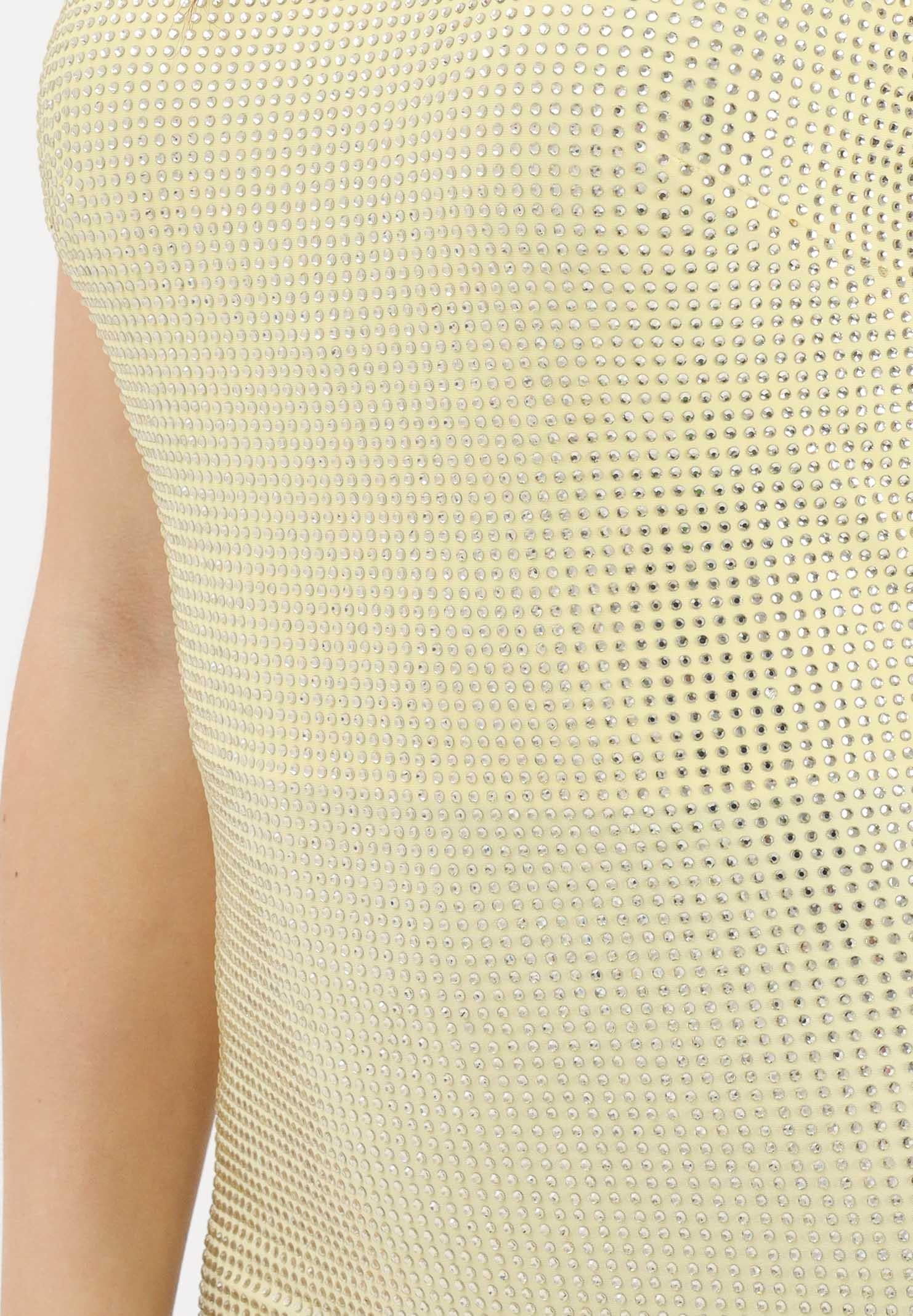 TWENTY FOURHAITCH Abito lungo Helios giallo da donna A526GIA62P GI TWENTY FOURHAITCH