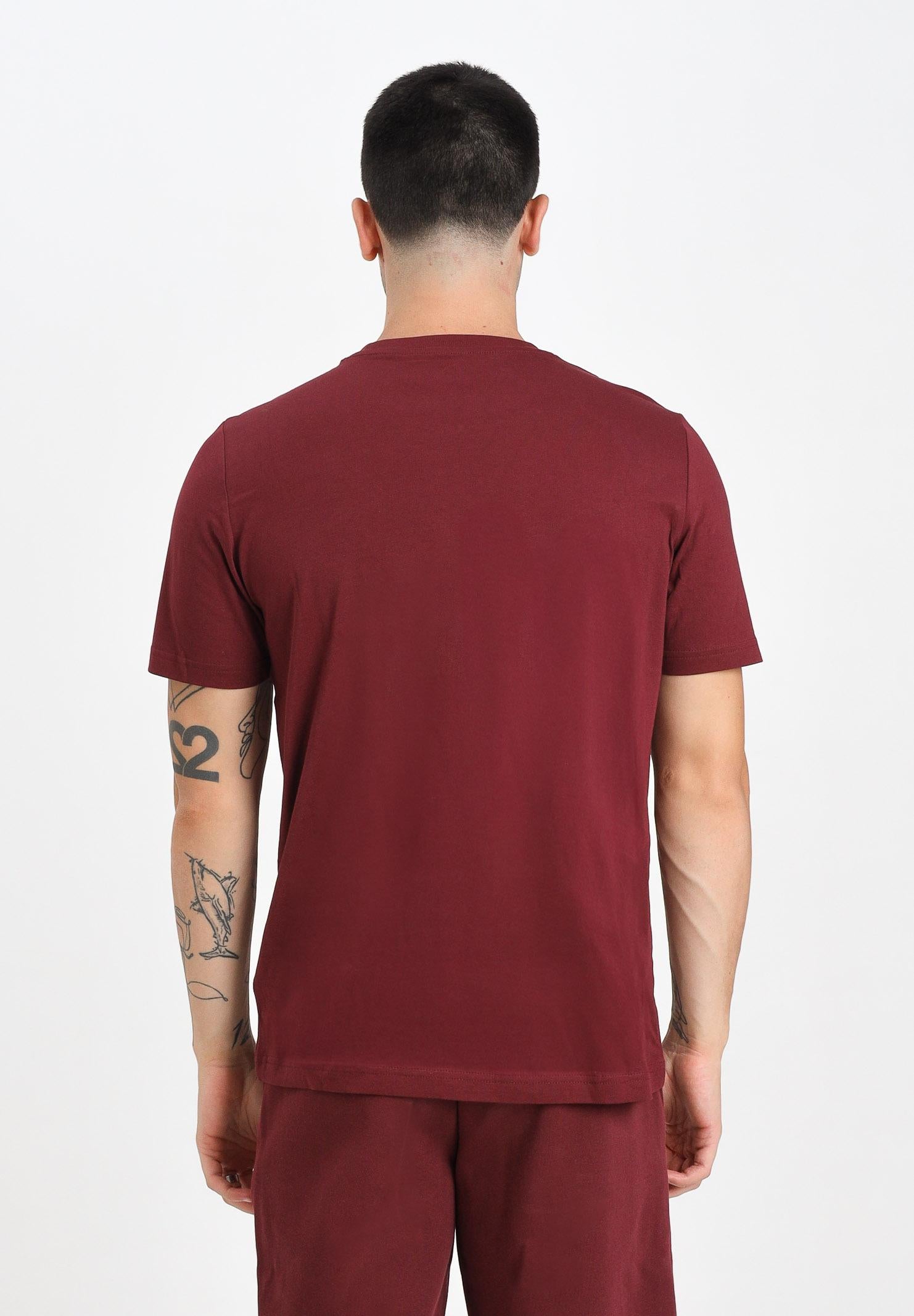 PUMA T-shirt a manica corta Essentials bordeaux da uomo 684717 96 PUMA