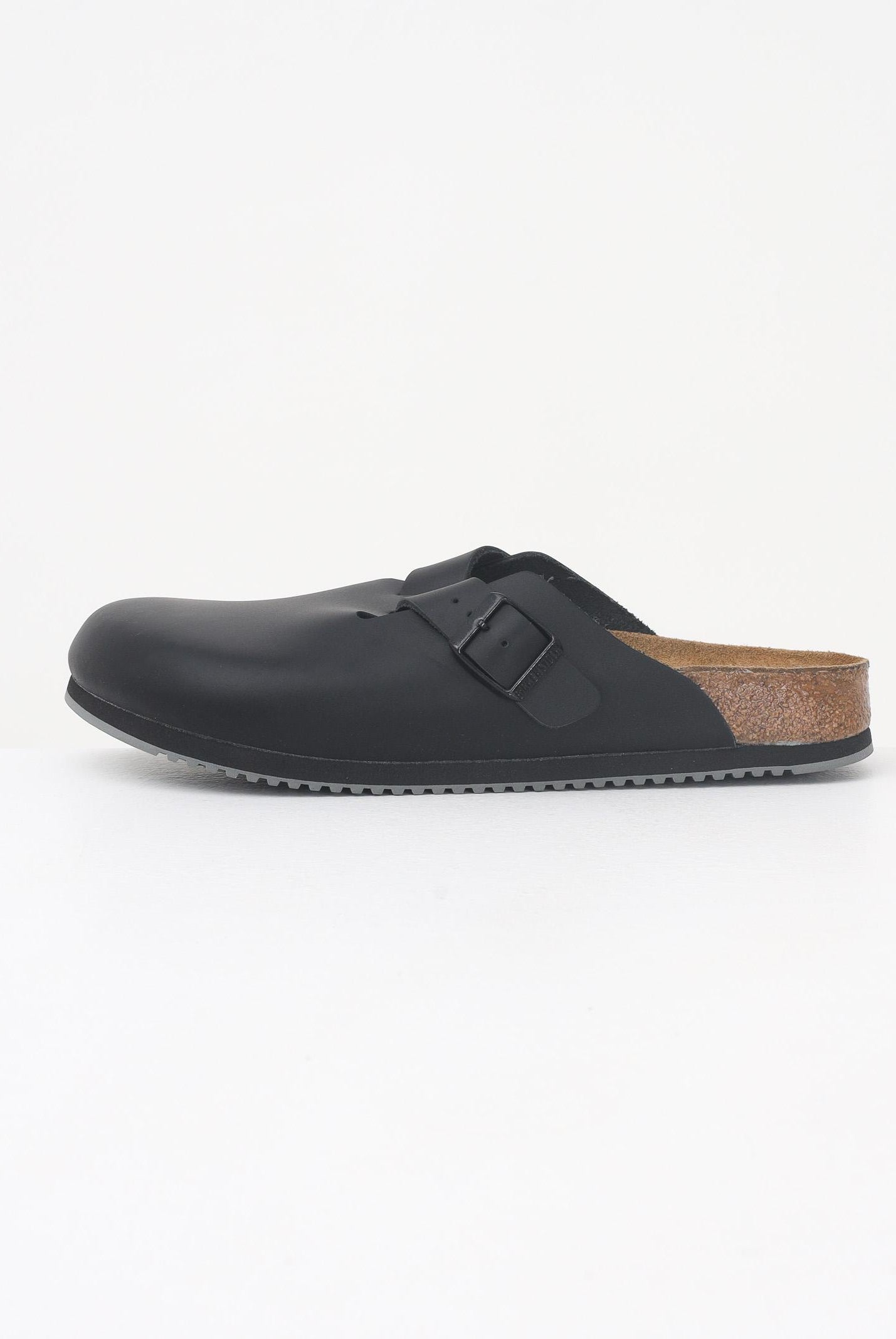 BIRKENSTOCK Ciabatte Boston Super grip nere per uomo e donna 060196 . BIRKENSTOCK