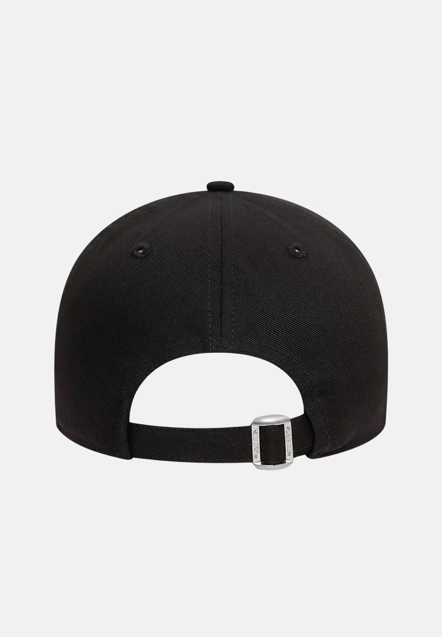 NEW ERA Cappello con visiera 9TWENTY dei New York Yankees della League Essential nero per uomo e donna 60471471? . NEW ERA