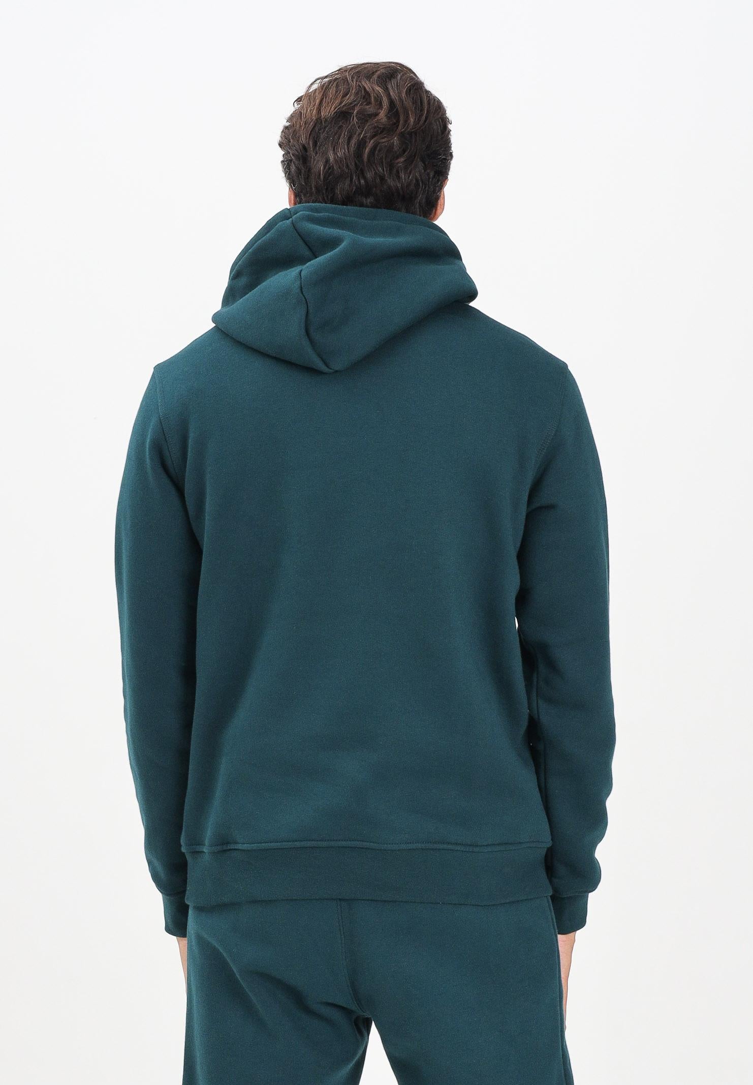 ADIDAS ORIGINALS Felpa con cappuccio Essentials verde da uomo JZ3589 ADIDAS ORIGINALS