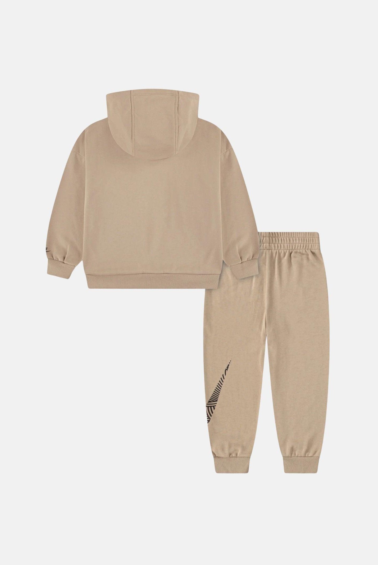 NIKE Tuta In The Zone beige da neonato 66N738 X0L NIKE