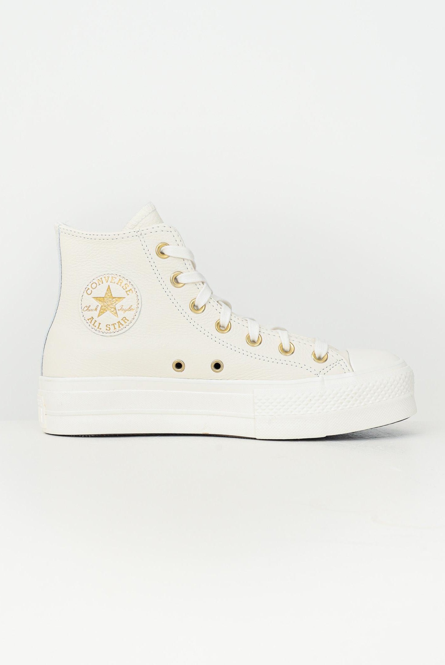 CONVERSE Sneakers Chuck Taylor All Star Lift Platform Golden Hits panna da donna A12764C CONVERSE