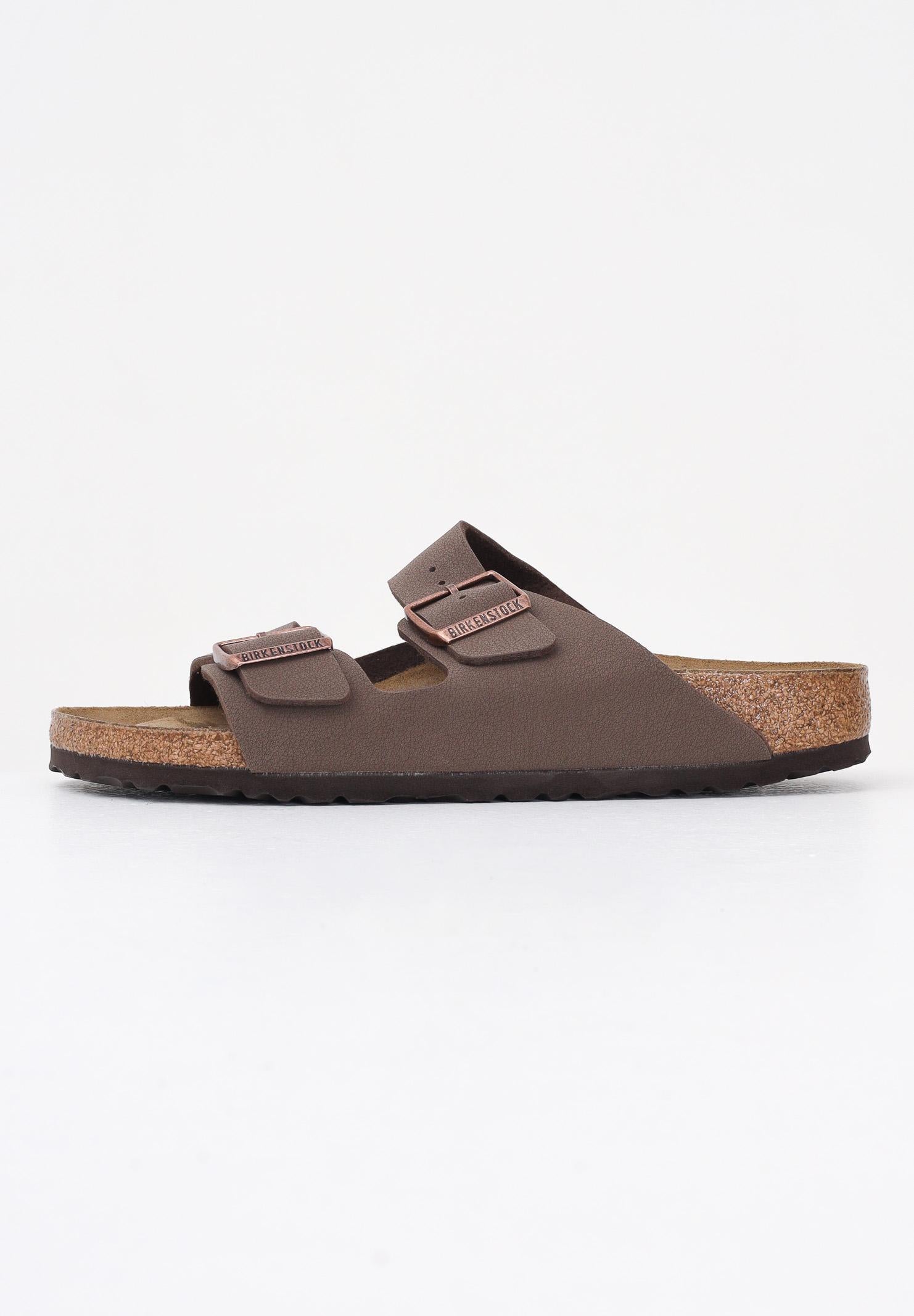 BIRKENSTOCK Ciabatte Arizona color mocca da uomo 151183 . BIRKENSTOCK