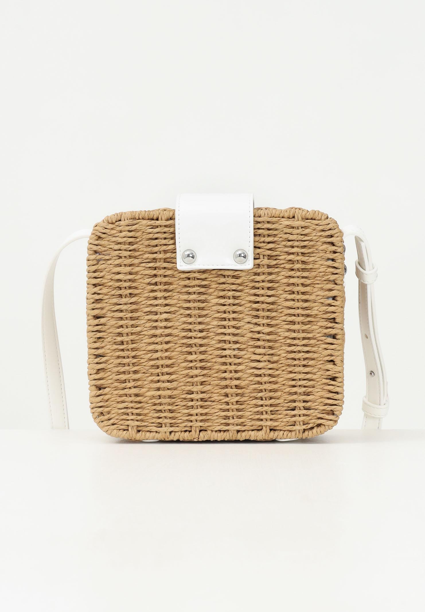 MARNI Borsa a tracolla Pic-Nic in tessuto effetto rafia da donna M01474M00UY 0M704 MARNI