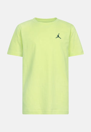 JORDAN T-shirt a manica corta fluo per bambino e bambina con ricamo Jumpman 95D266 Y0G JORDAN
