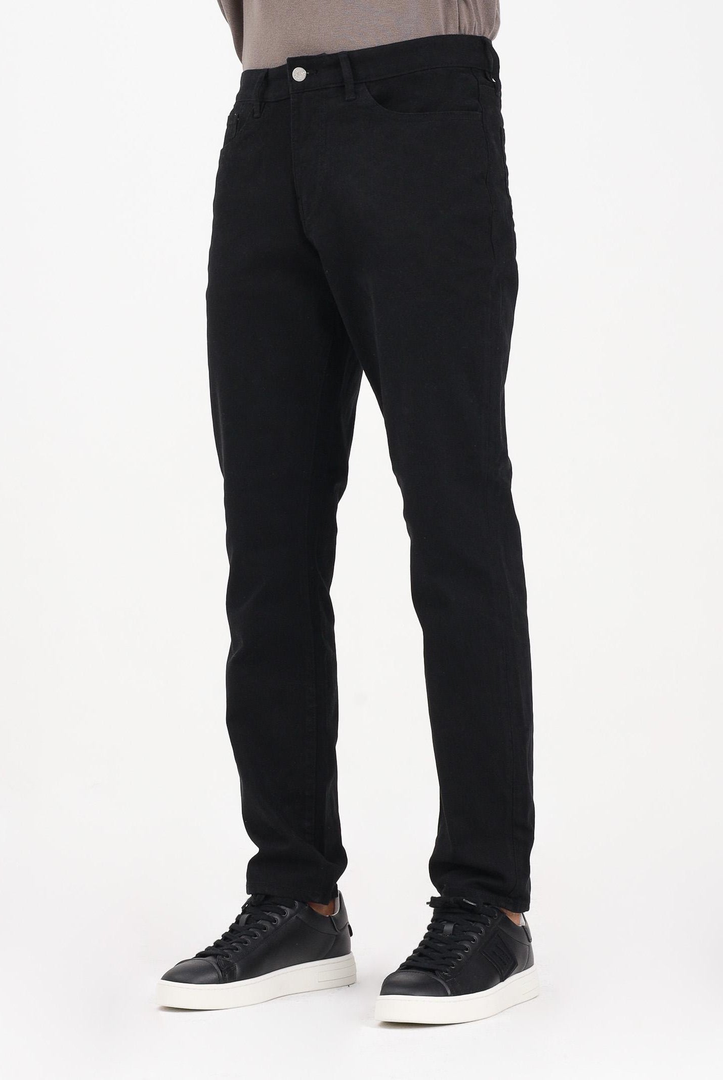 ARMANI EXCHANGE Jeans nero da uomo in denim stretch dal taglio slim XM000070AF14267 UC001 ARMANI EXCHANGE
