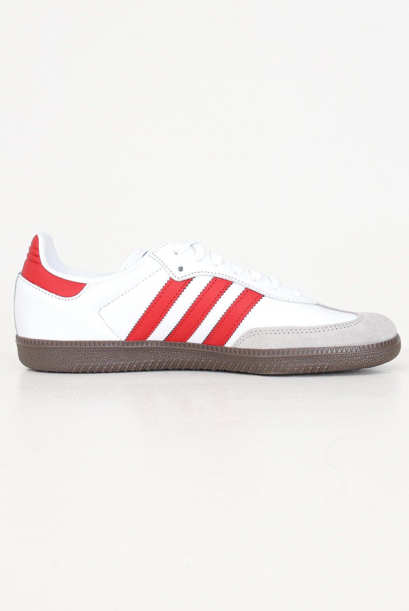 ADIDAS ORIGINALS Sneakers Samba OG bianche e rosse per uomo e donna IG1025 ADIDAS ORIGINALS