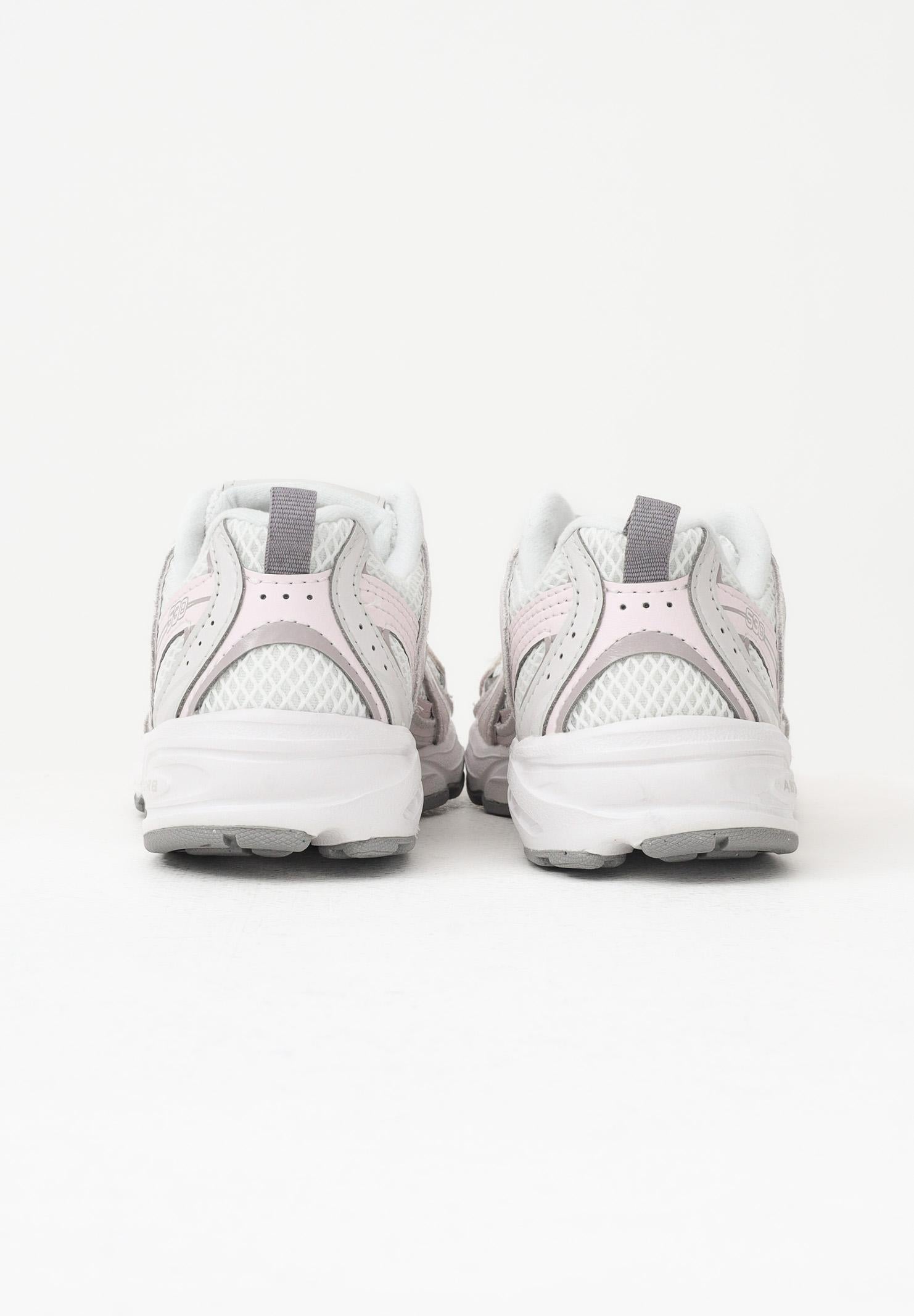 NEW BALANCE Sneakers 530 Bungee Lace rosa da bambina P5304AU . NEW BALANCE