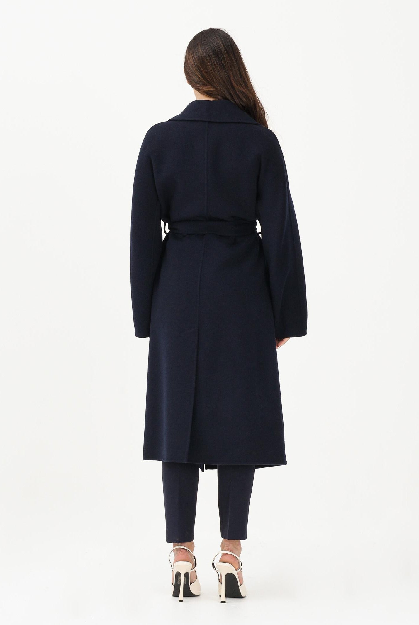 SIMONA CORSELLINI Cappotto lungo blu da donna A25CPCPV1101 V0025 SIMONA CORSELLINI