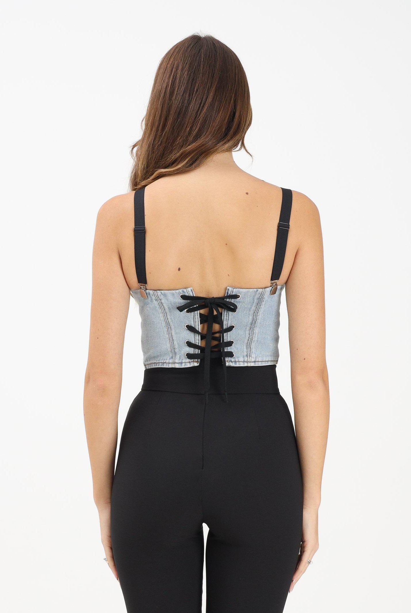 ADIDAS ORIGINALS Bustino adidas X Jeremy Scott Pride in denim chiaro da donna JW0825 ADIDAS ORIGINALS