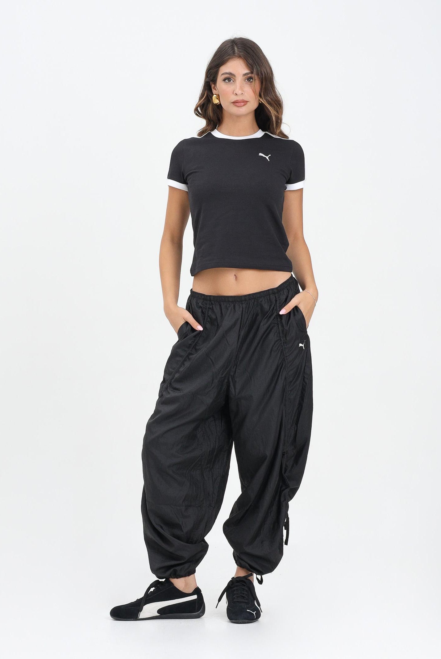 PUMA Pantalone sportivo DARE TO nero da donna 632149 01 PUMA