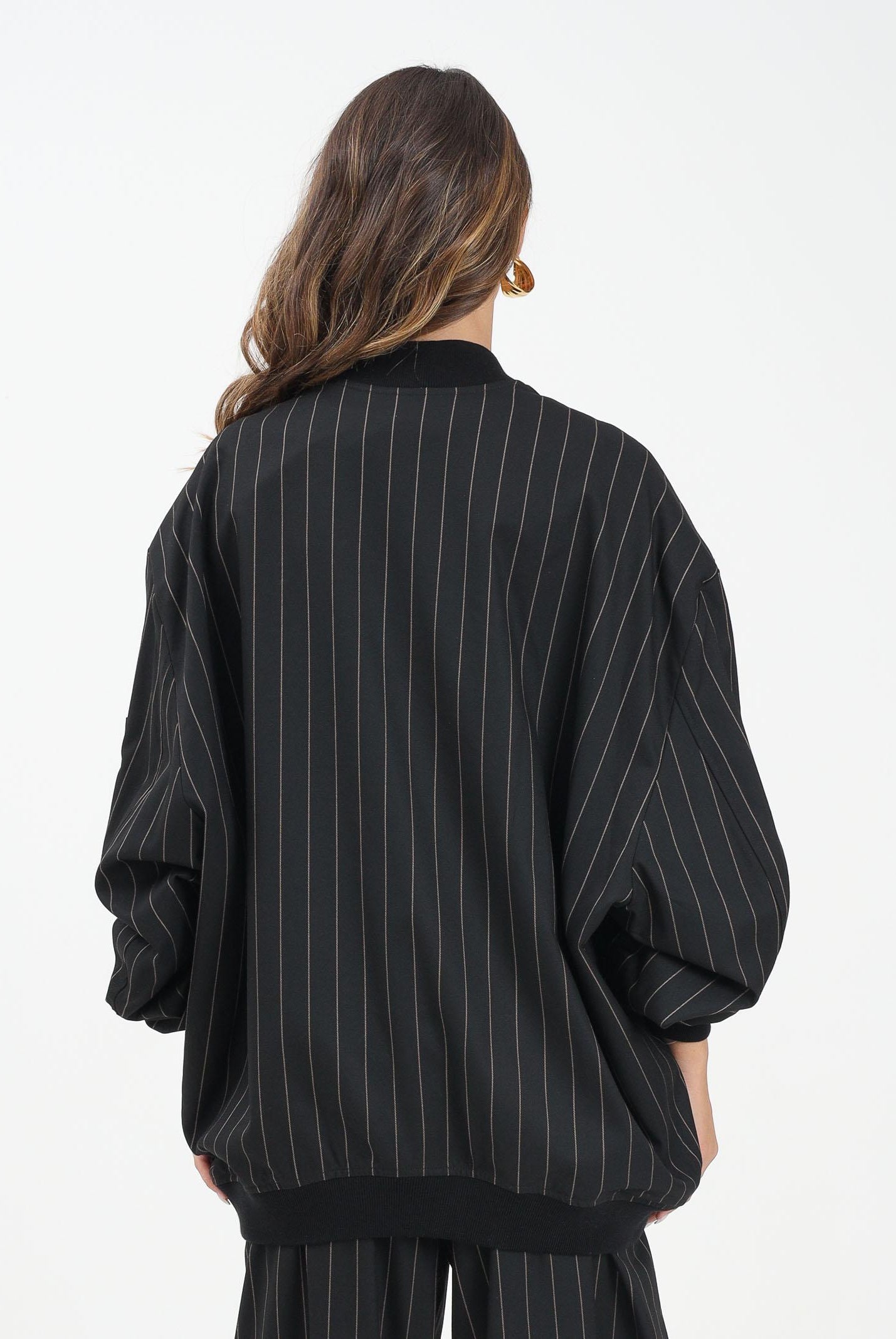 MAR DE MARGARITAS Bomber Raven nero da donna MMABW01391 NE01 Mar de margaritas