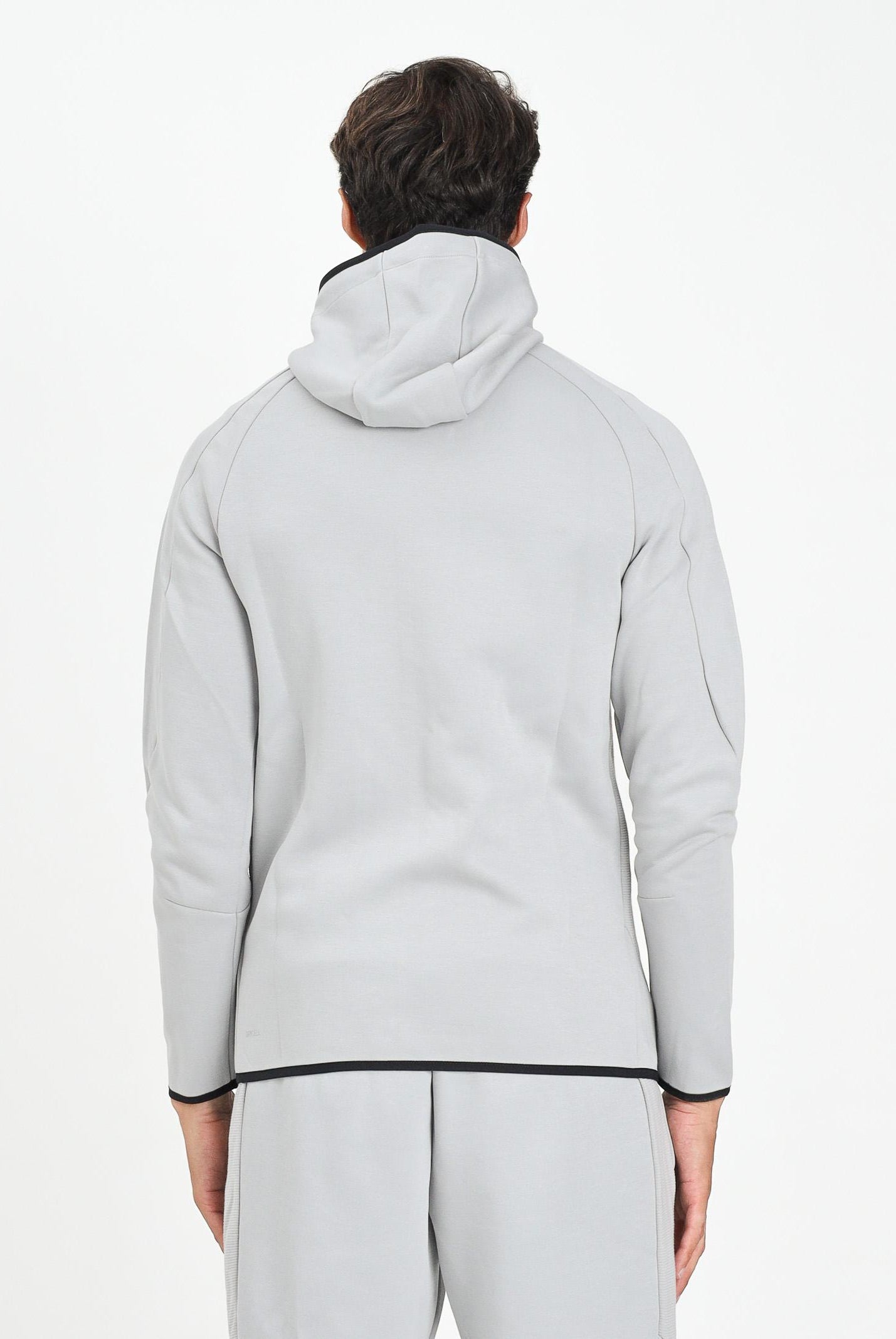 PUMA Felpa con zip Evostripe grigia da uomo 688231 63 PUMA