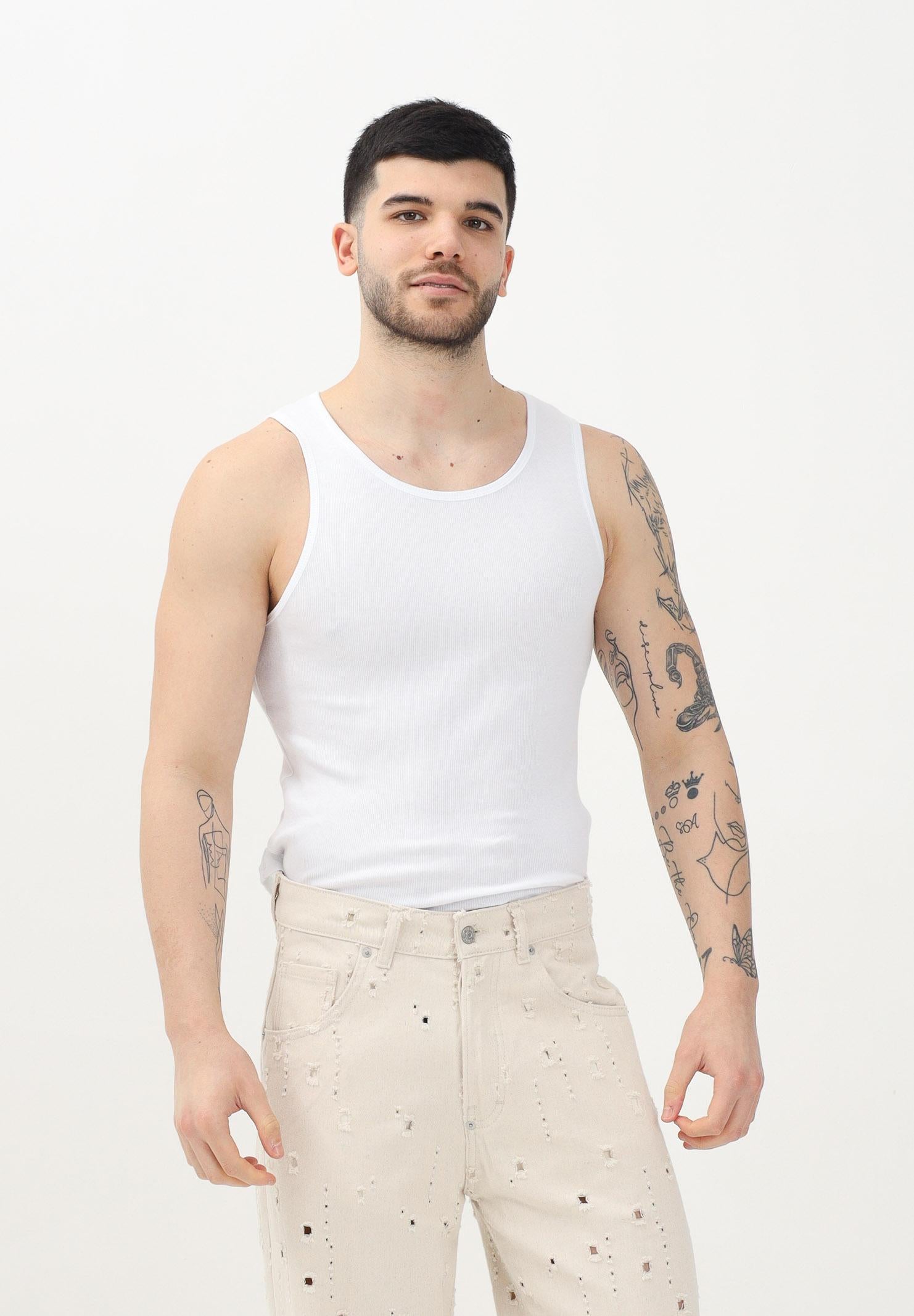 I'M BRIAN Canotta bianca da uomo CN3319 002 I'M BRIAN