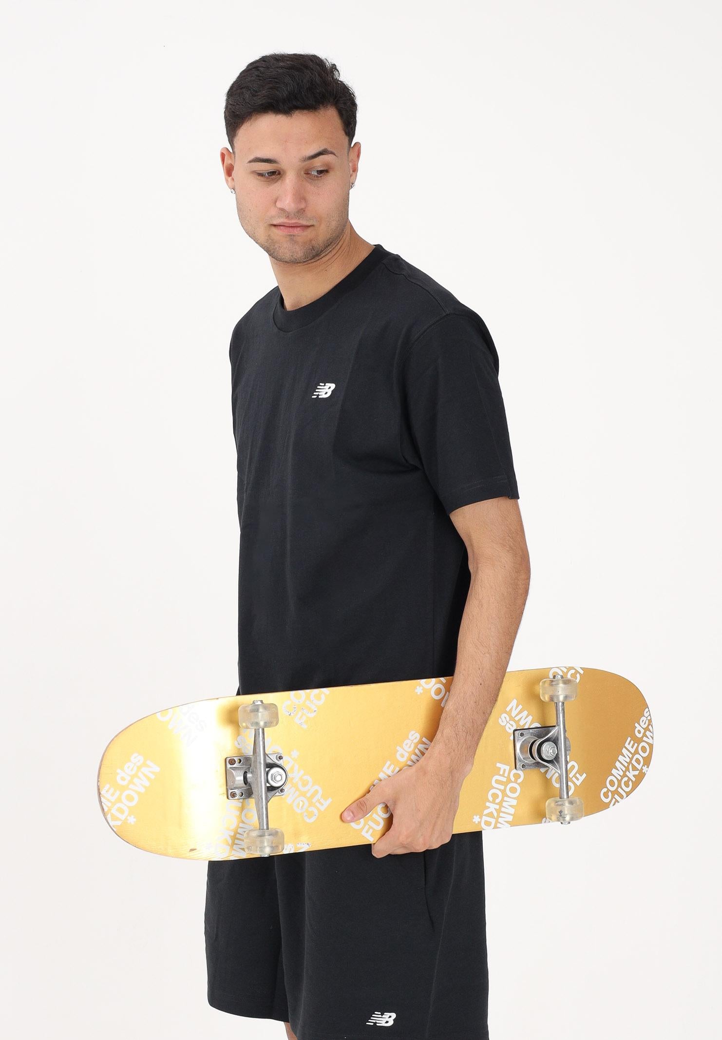 NEW BALANCE T-shirt a manica corta Sport Essentials nera per uomo e donna MT41509BK . NEW BALANCE