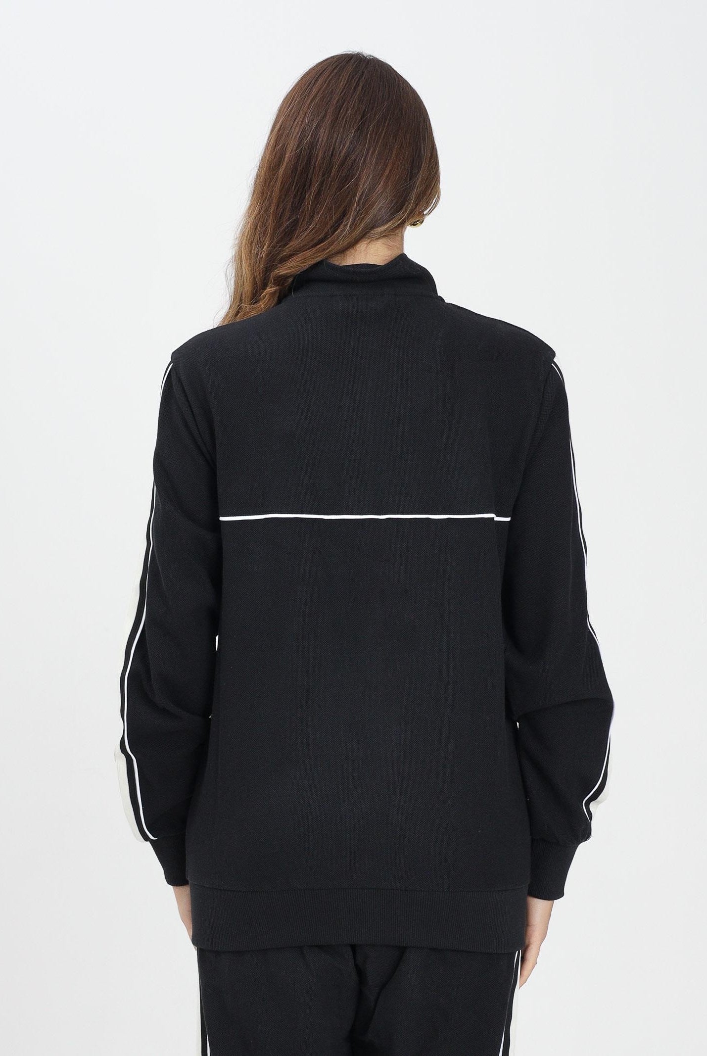 NEW ERA Felpa con zip Chicago Bulls NB Outline nera per uomo e donna 60684341 . NEW ERA