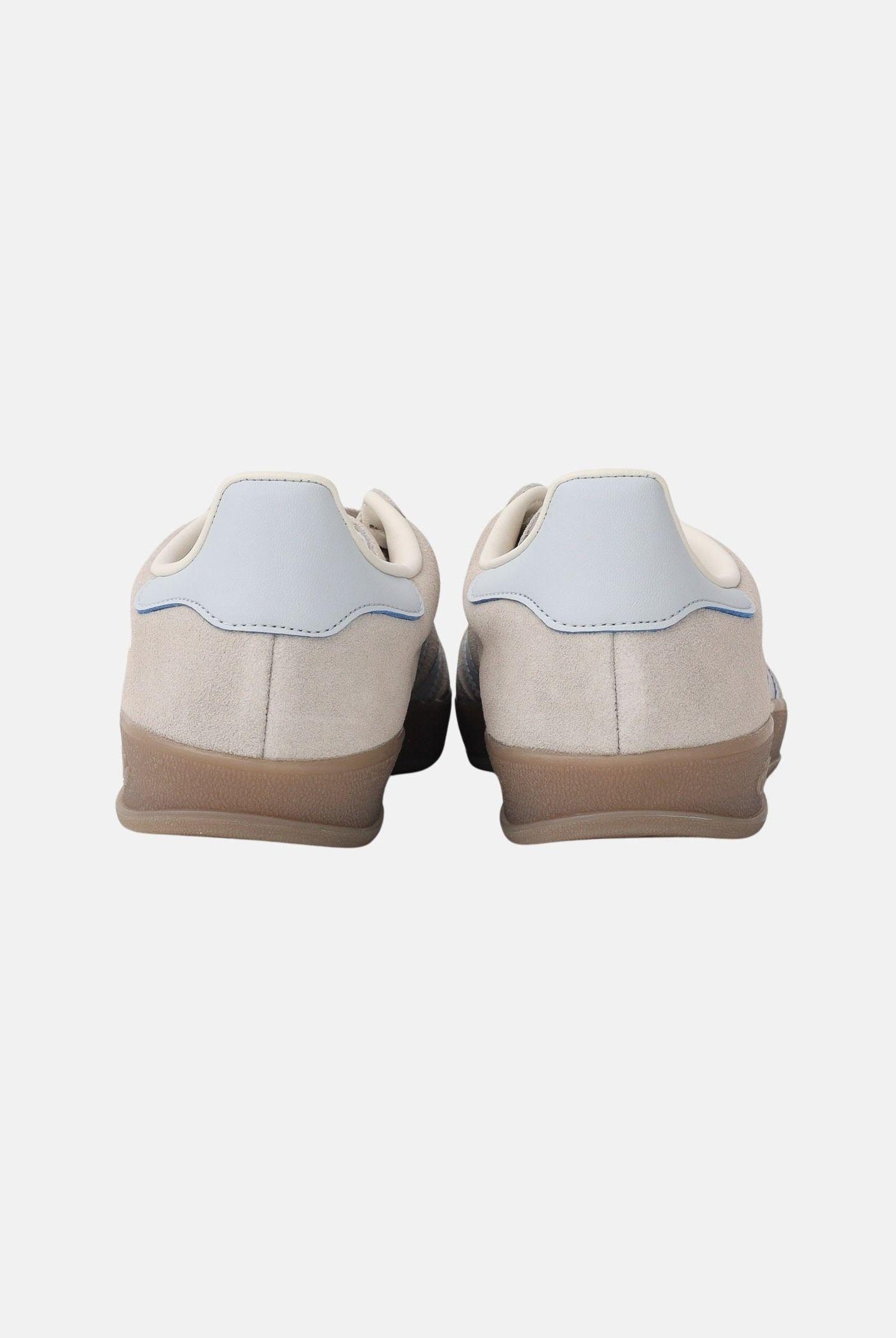 ADIDAS ORIGINALS Sneakers Gazelle Indoor grigie e azzurre per uomo e donna JR2432 . ADIDAS ORIGINALS